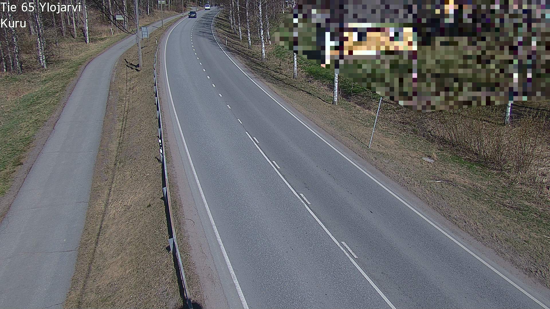 Weather Camera Image Väg 65 Ylöjärvi, Kuru, Ylöjärvi, Pirkanmaa