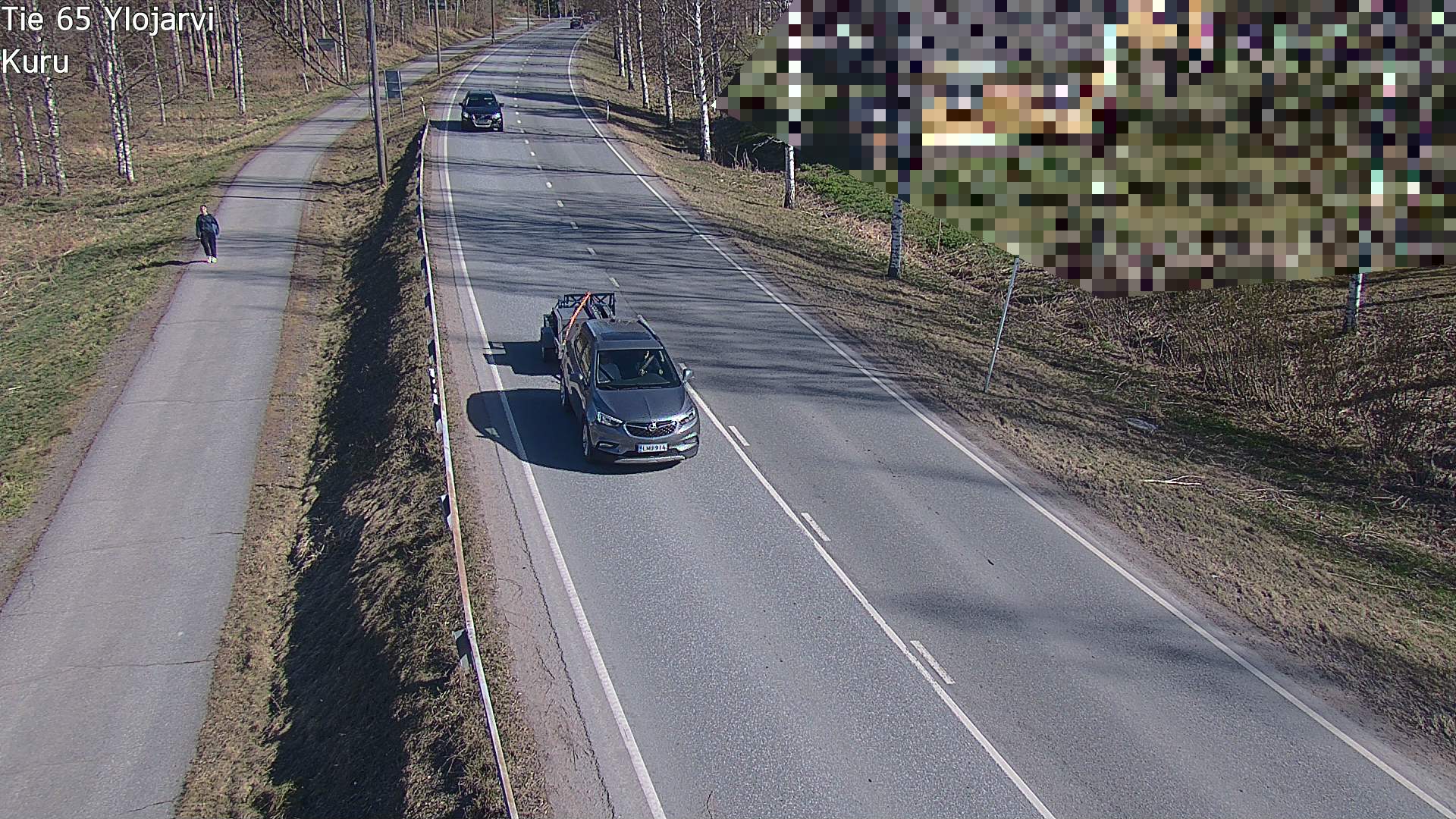 Weather Camera Image Väg 65 Ylöjärvi, Kuru, Ylöjärvi, Pirkanmaa