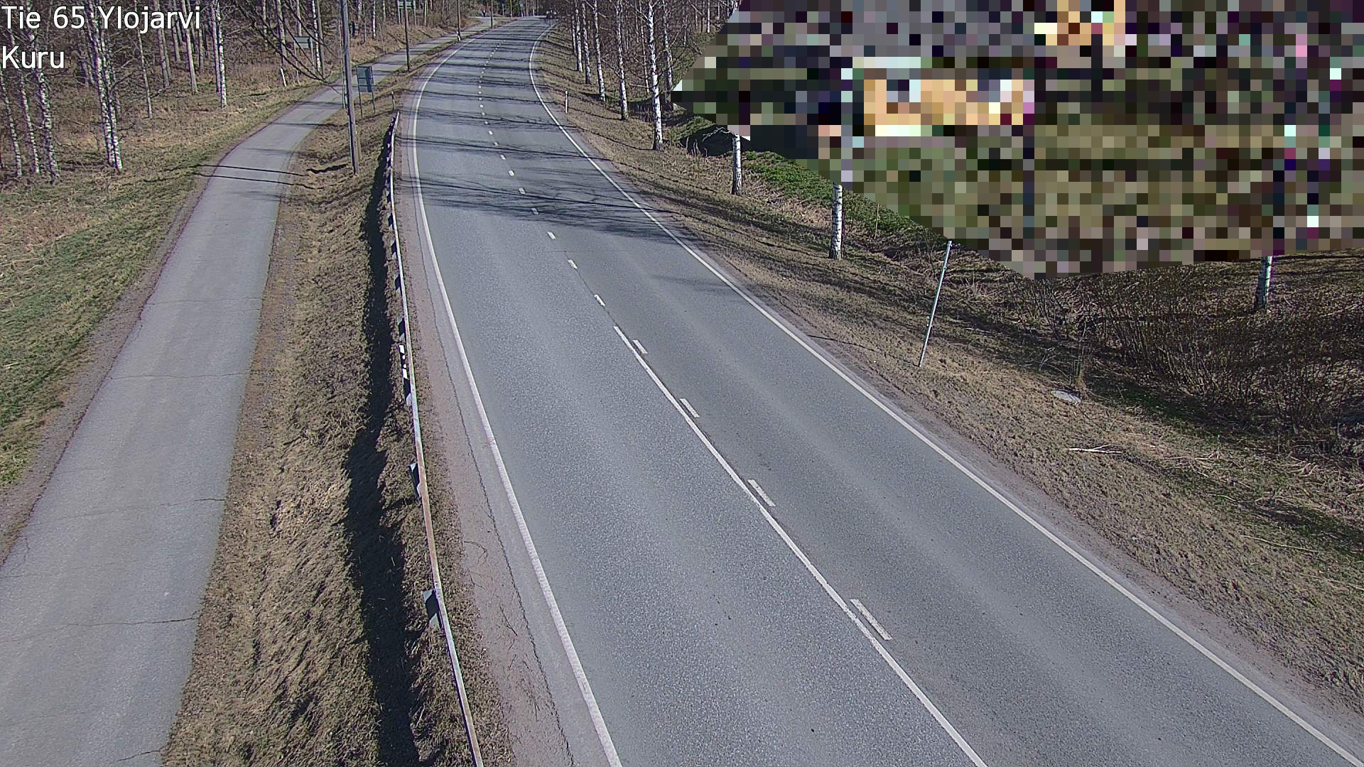Weather Camera Image Road 65 Ylöjärvi, Kuru, Ylöjärvi, Pirkanmaa