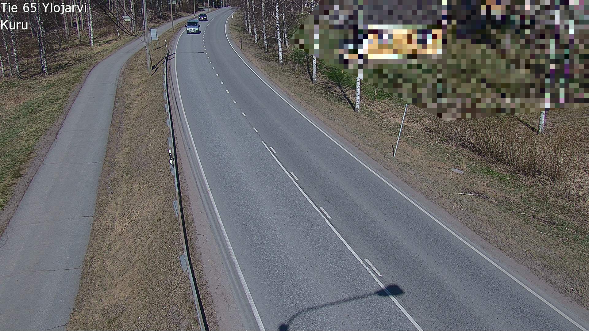 Weather Camera Image Road 65 Ylöjärvi, Kuru, Ylöjärvi, Pirkanmaa