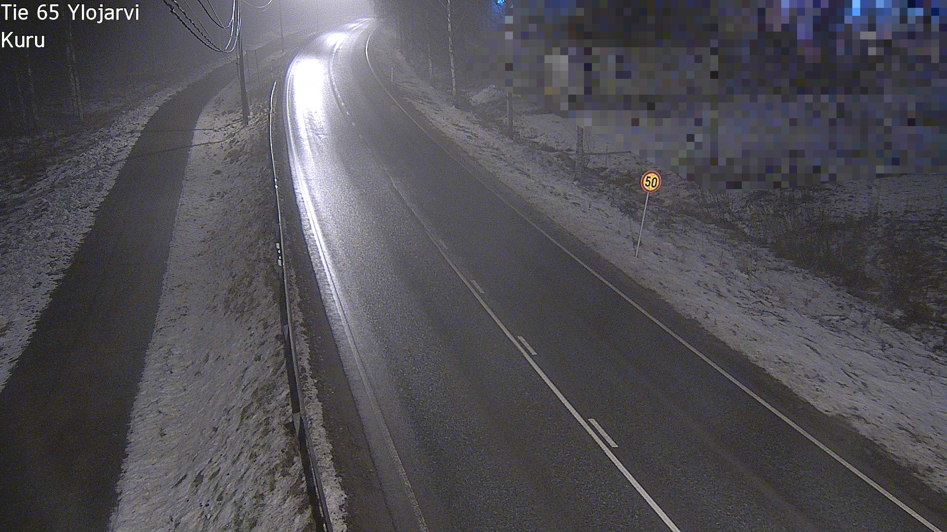 Weather Camera Image Road 65 Ylöjärvi, Kuru, Ylöjärvi, Pirkanmaa