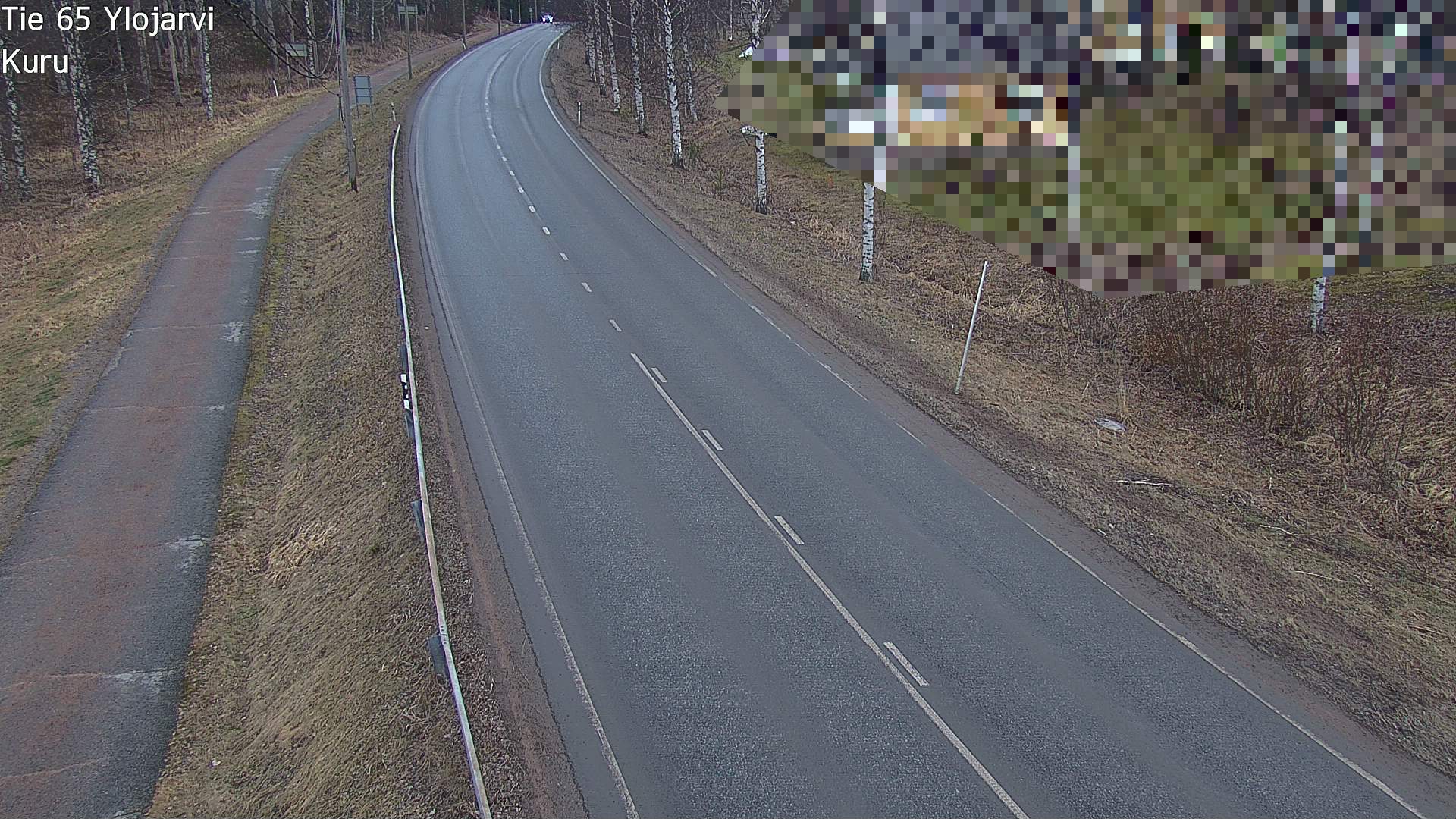 Weather Camera Image Road 65 Ylöjärvi, Kuru, Ylöjärvi, Pirkanmaa