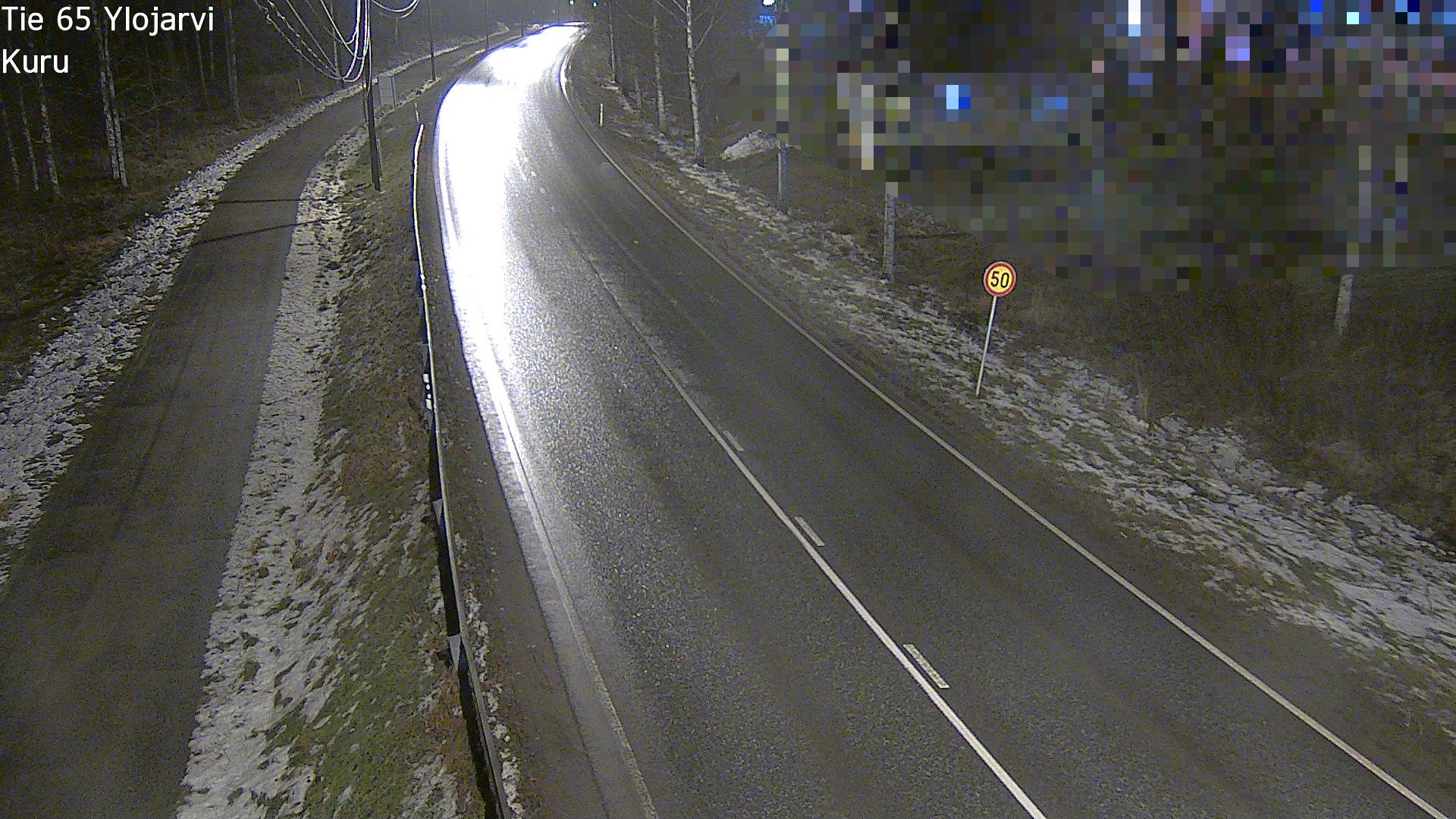 Weather Camera Image Väg 65 Ylöjärvi, Kuru, Ylöjärvi, Pirkanmaa