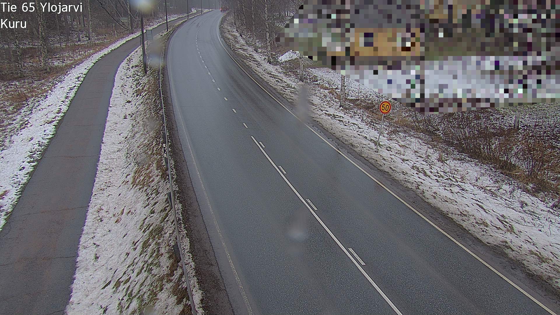 Weather Camera Image Road 65 Ylöjärvi, Kuru, Ylöjärvi, Pirkanmaa