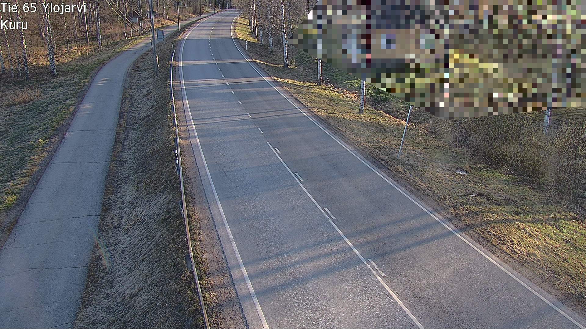Weather Camera Image Road 65 Ylöjärvi, Kuru, Ylöjärvi, Pirkanmaa
