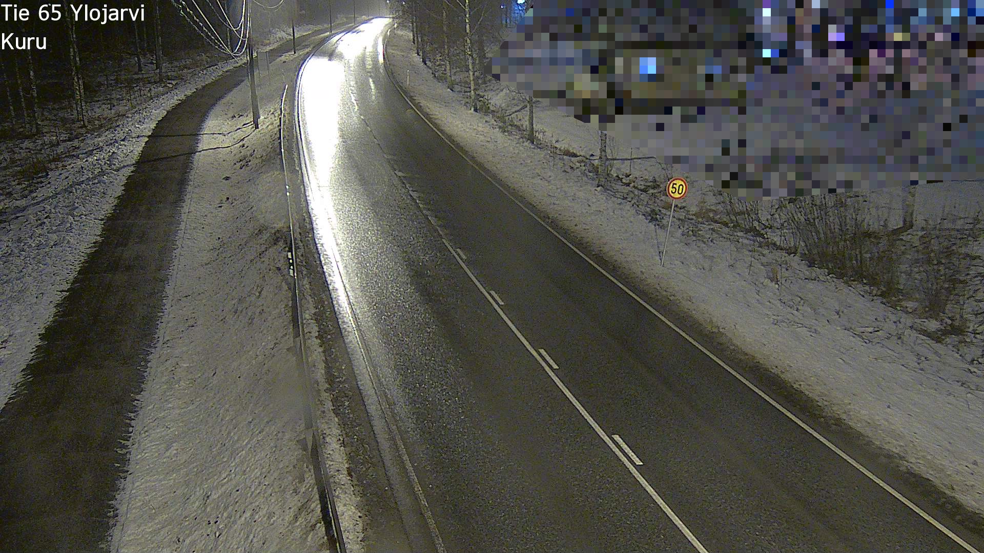 Weather Camera Image Road 65 Ylöjärvi, Kuru, Ylöjärvi, Pirkanmaa