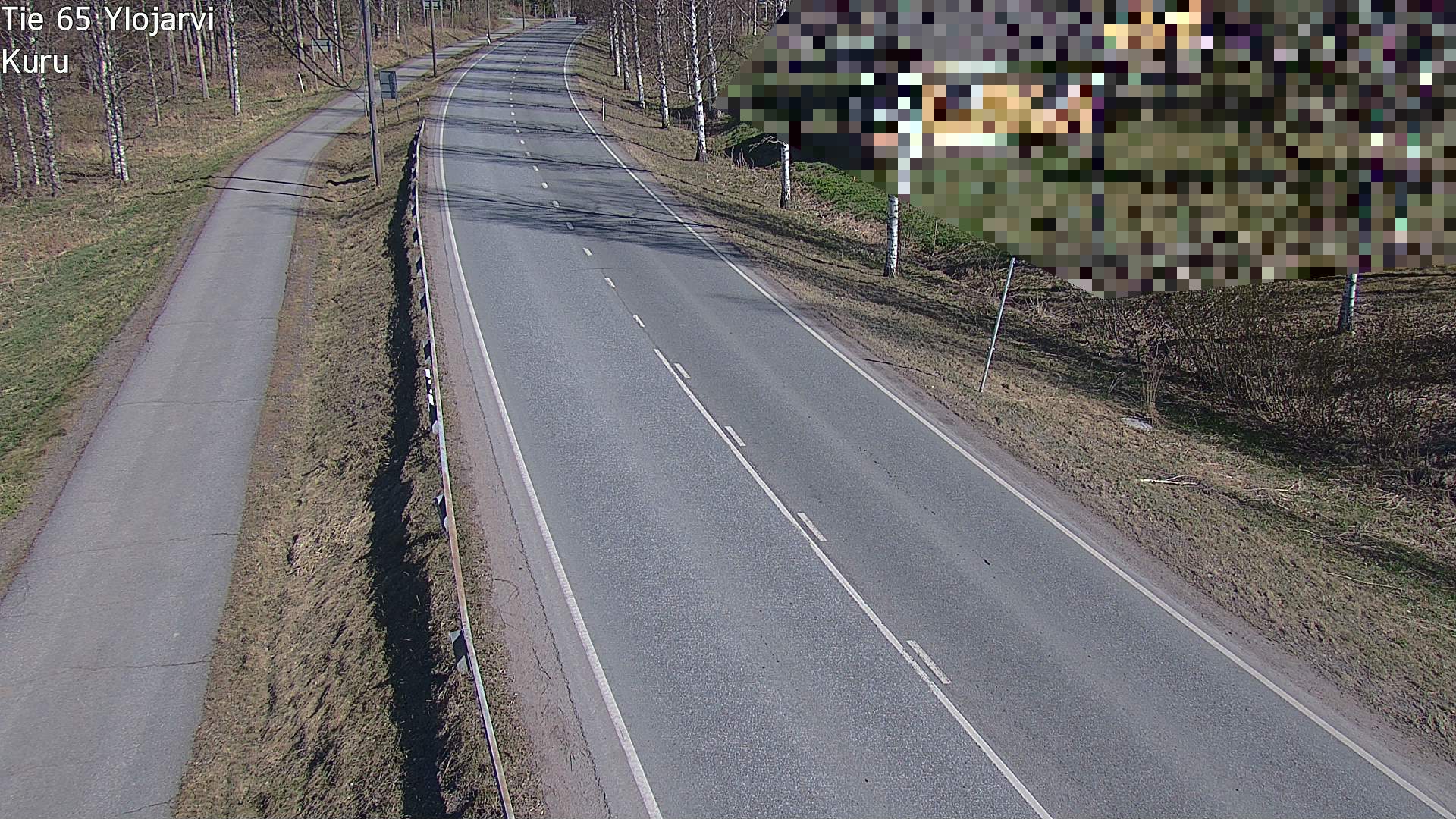 Weather Camera Image Väg 65 Ylöjärvi, Kuru, Ylöjärvi, Pirkanmaa