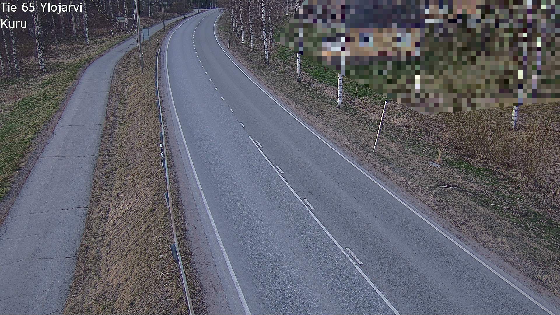 Weather Camera Image Road 65 Ylöjärvi, Kuru, Ylöjärvi, Pirkanmaa