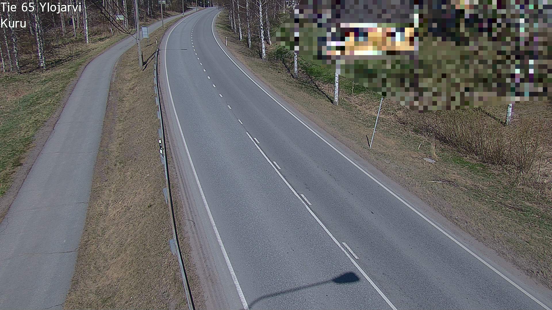 Weather Camera Image Väg 65 Ylöjärvi, Kuru, Ylöjärvi, Pirkanmaa
