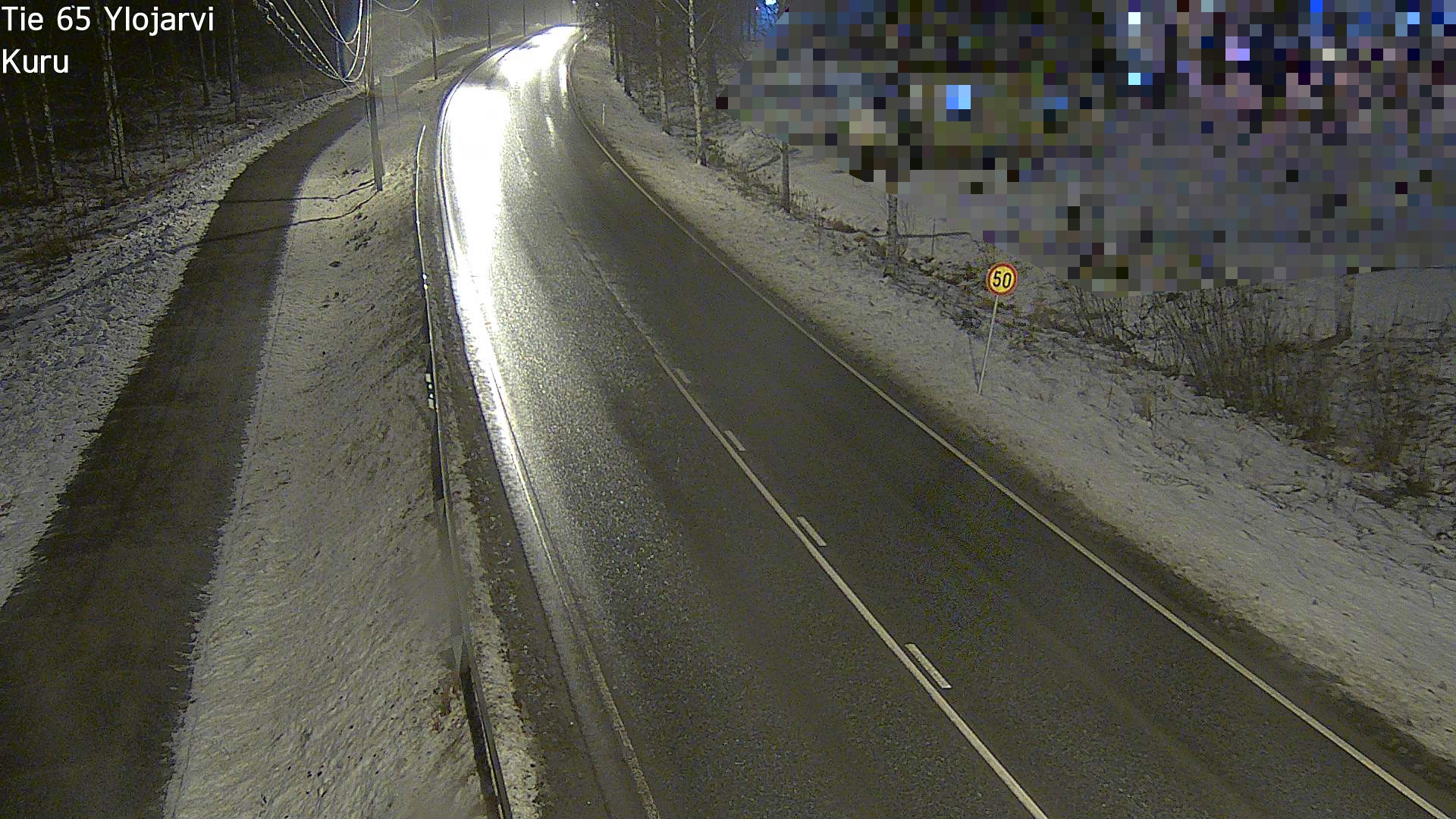 Weather Camera Image Road 65 Ylöjärvi, Kuru, Ylöjärvi, Pirkanmaa
