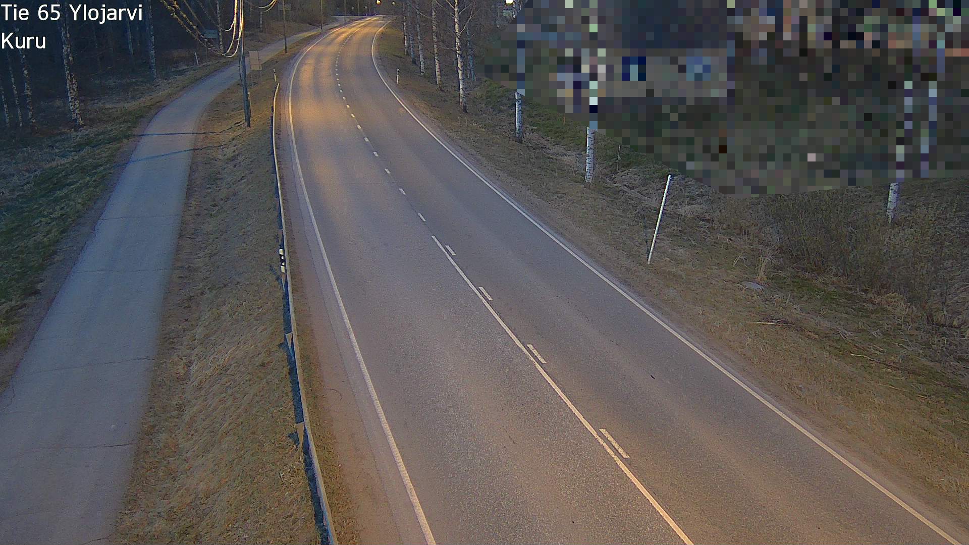 Weather Camera Image Road 65 Ylöjärvi, Kuru, Ylöjärvi, Pirkanmaa