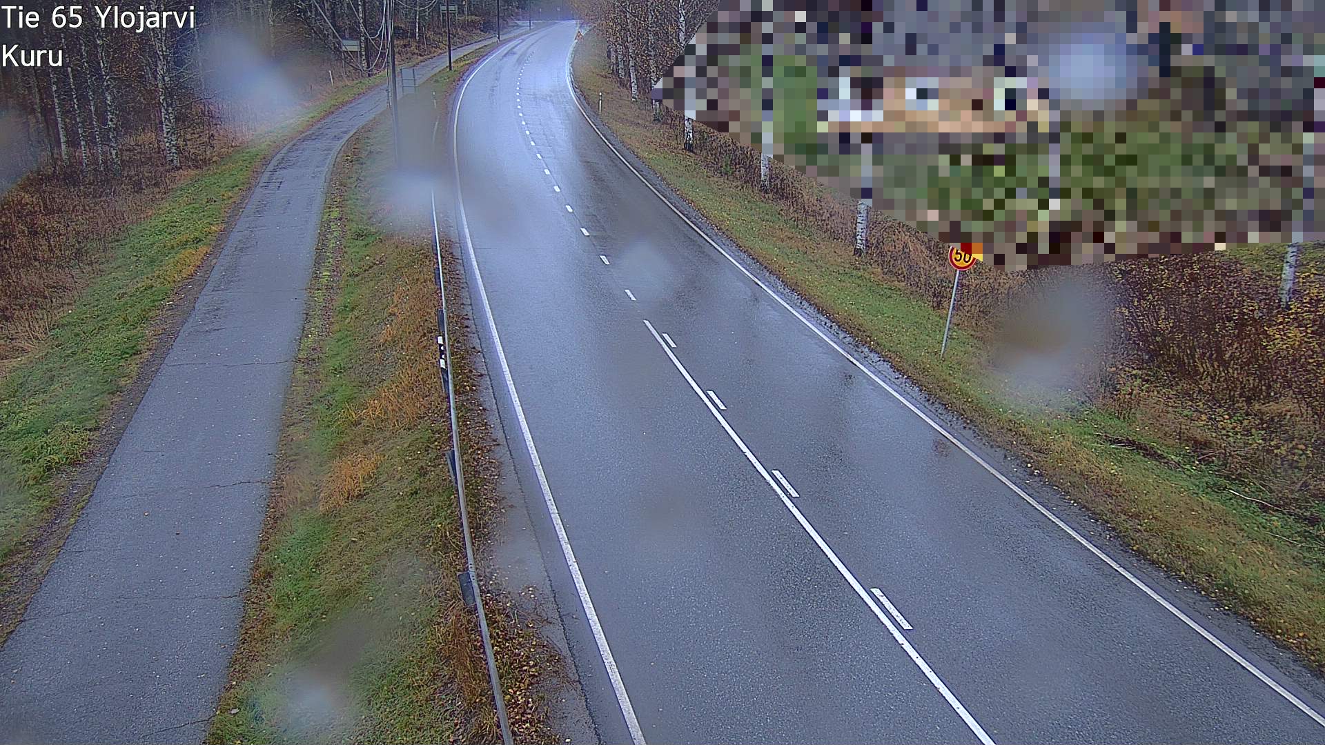 Weather Camera Image Väg 65 Ylöjärvi, Kuru, Ylöjärvi, Pirkanmaa