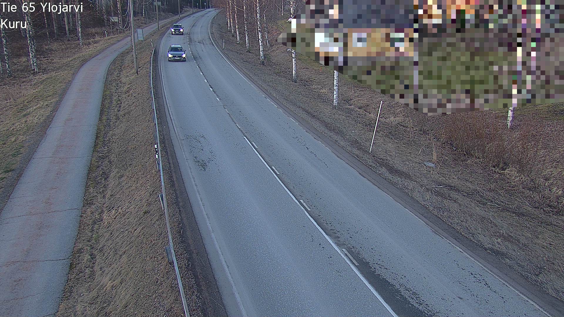 Weather Camera Image Väg 65 Ylöjärvi, Kuru, Ylöjärvi, Pirkanmaa