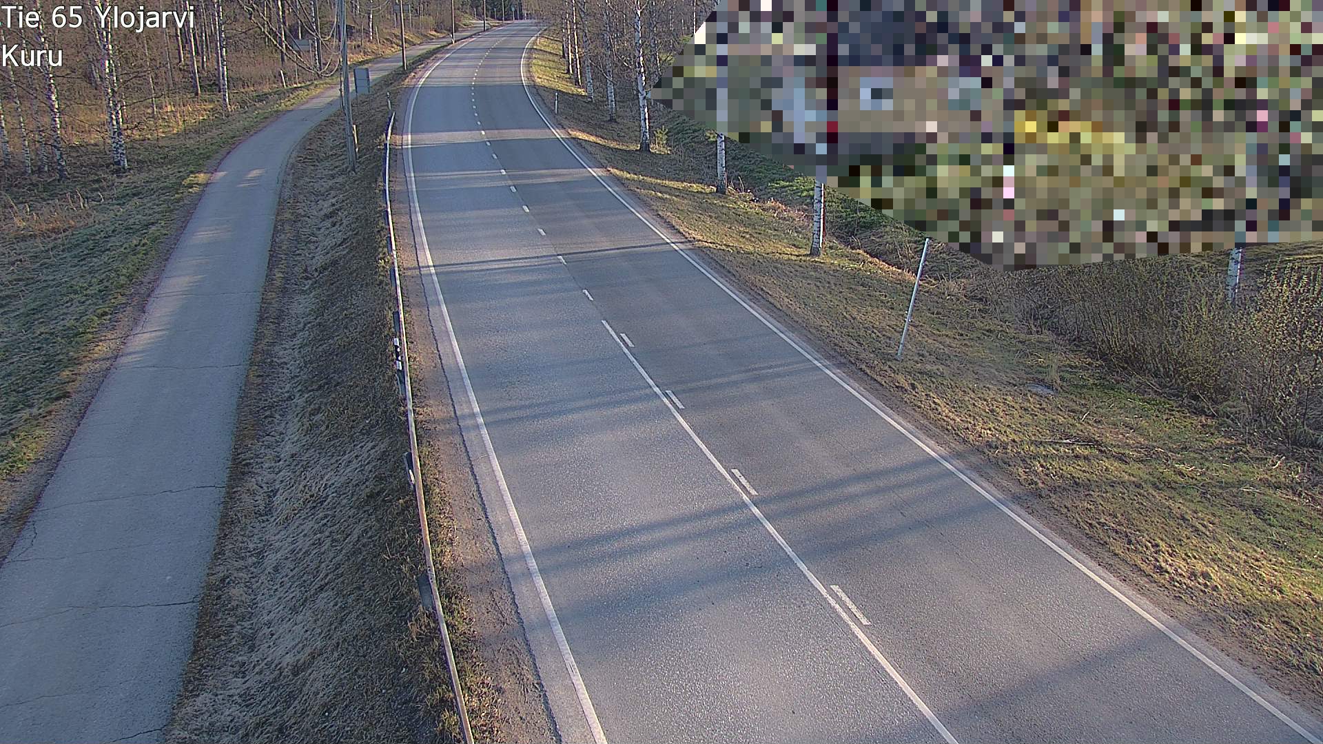 Weather Camera Image Road 65 Ylöjärvi, Kuru, Ylöjärvi, Pirkanmaa