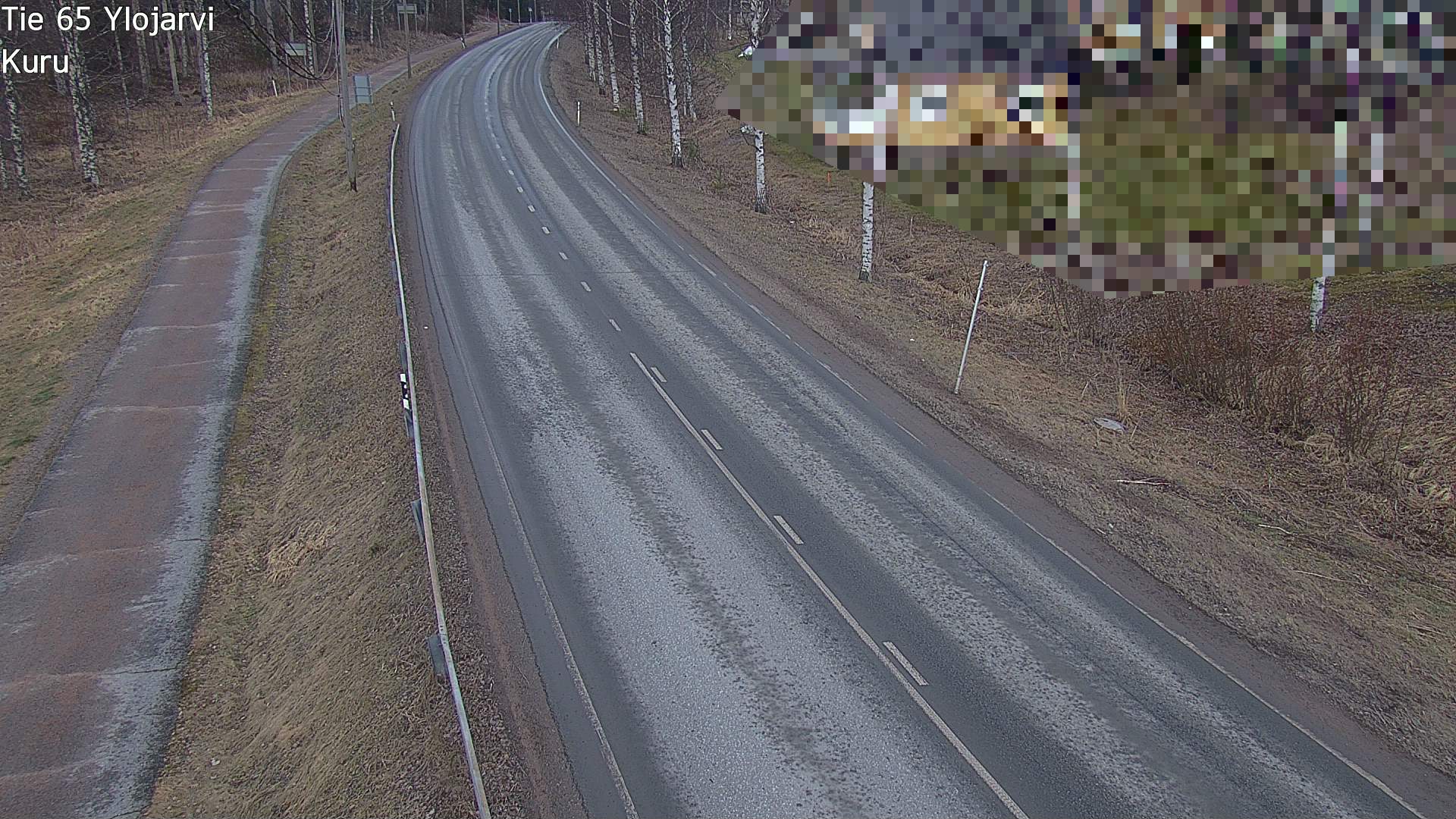 Weather Camera Image Road 65 Ylöjärvi, Kuru, Ylöjärvi, Pirkanmaa