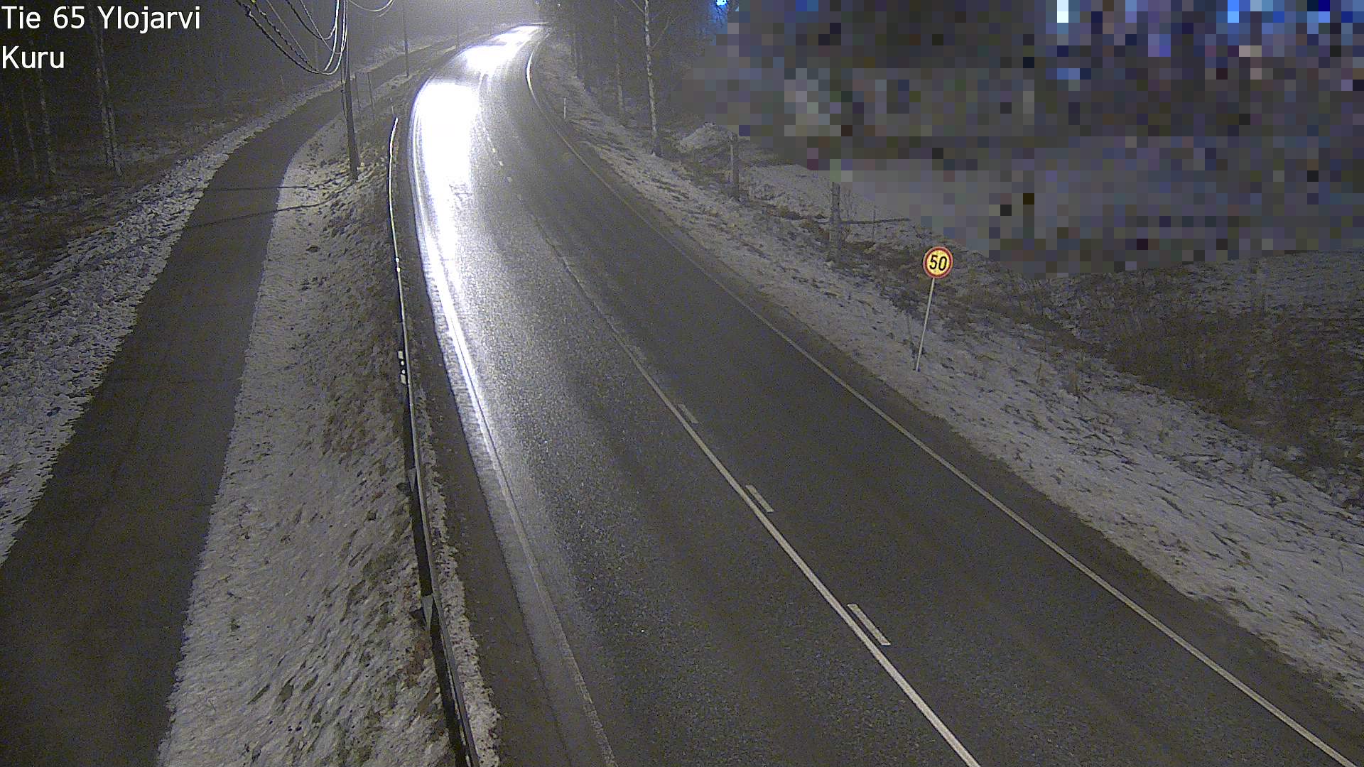 Weather Camera Image Road 65 Ylöjärvi, Kuru, Ylöjärvi, Pirkanmaa
