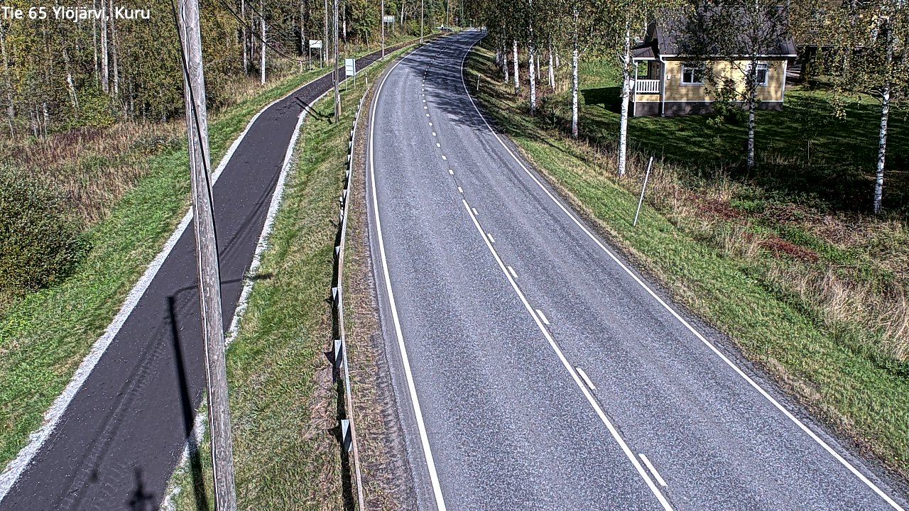 Weather Camera Image Road 65 Ylöjärvi, Kuru, Ylöjärvi, Pirkanmaa
