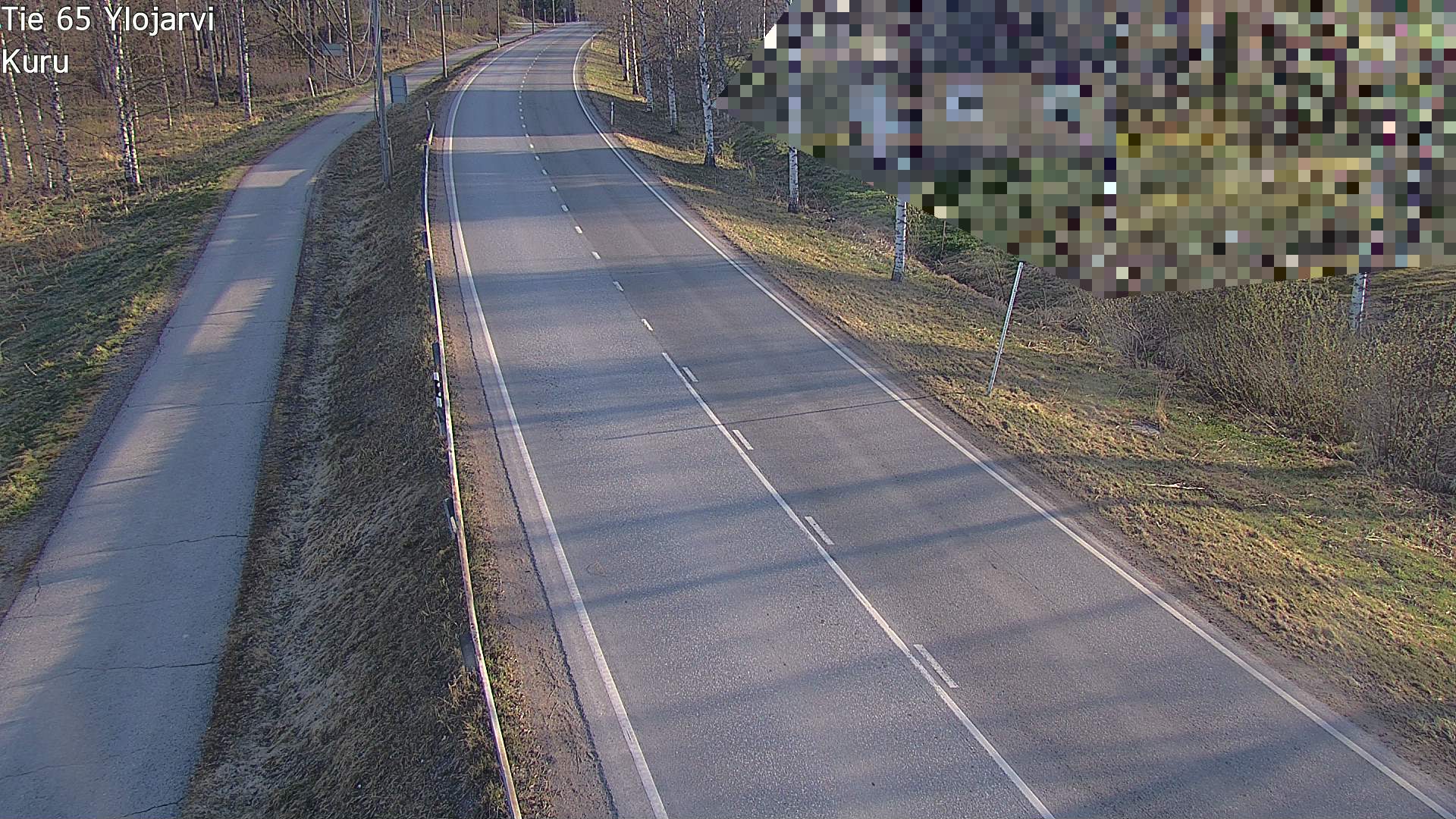 Weather Camera Image Road 65 Ylöjärvi, Kuru, Ylöjärvi, Pirkanmaa