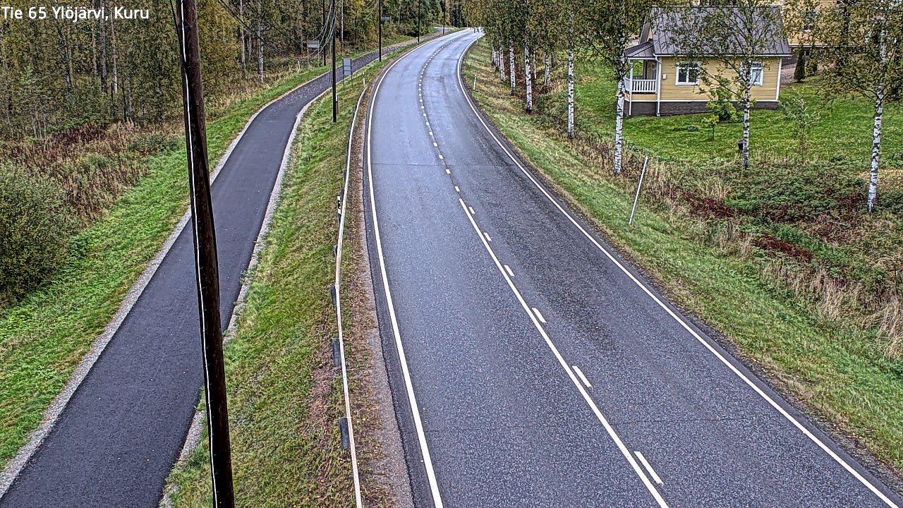 Weather Camera Image Road 65 Ylöjärvi, Kuru, Ylöjärvi, Pirkanmaa