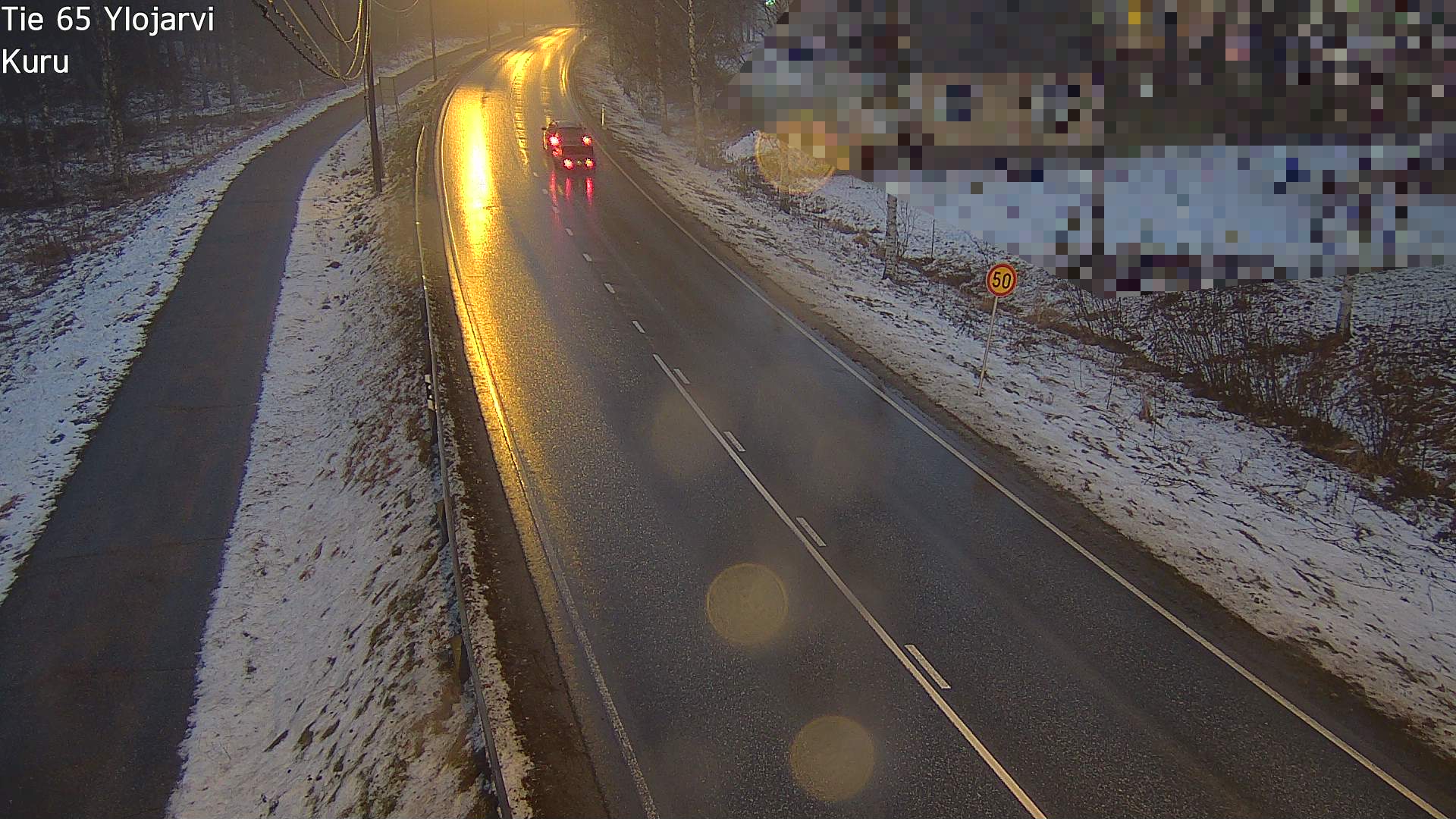 Weather Camera Image Road 65 Ylöjärvi, Kuru, Ylöjärvi, Pirkanmaa