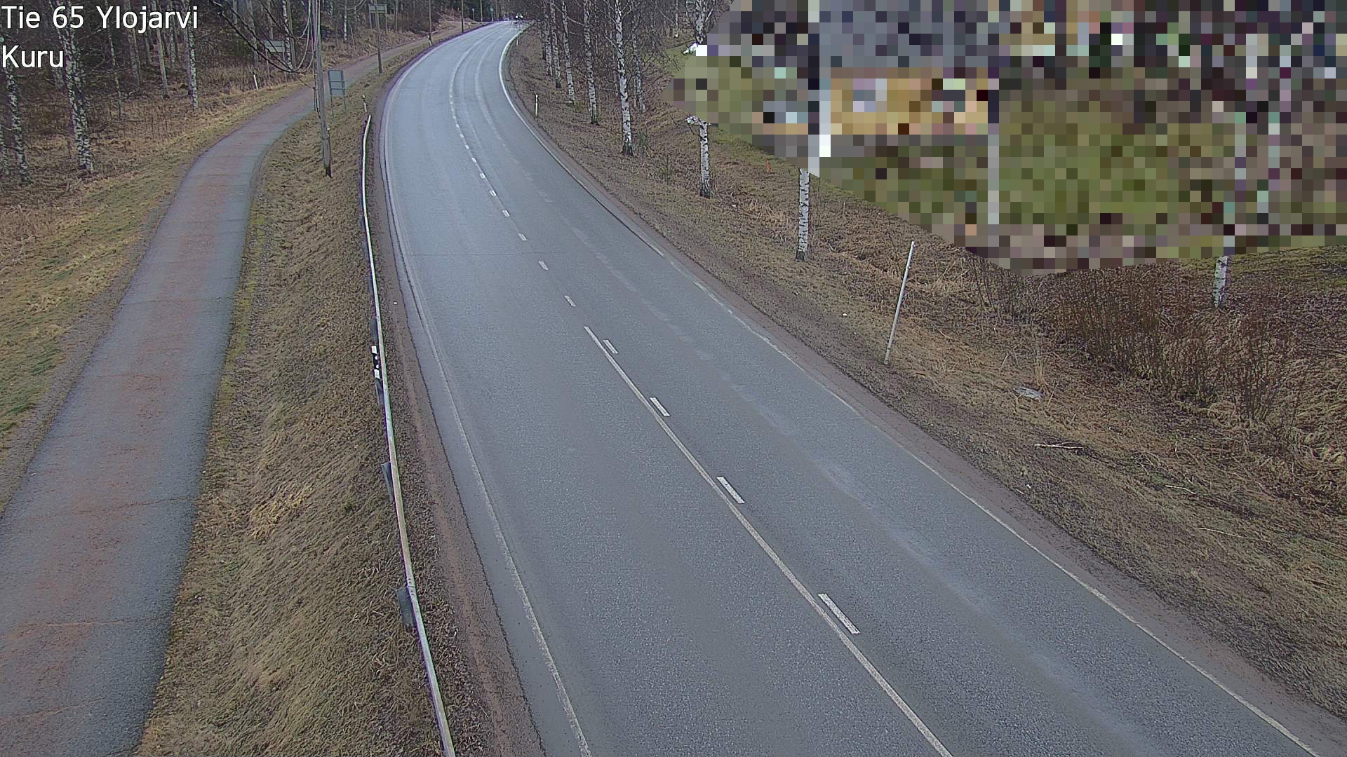 Weather Camera Image Road 65 Ylöjärvi, Kuru, Ylöjärvi, Pirkanmaa