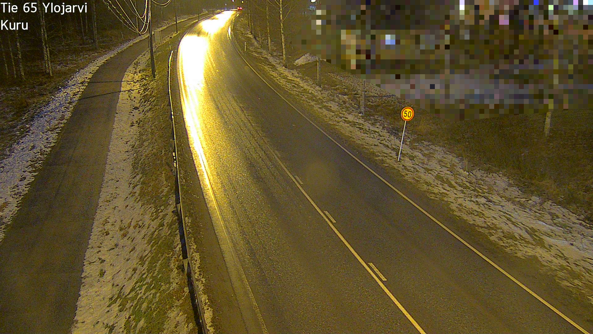 Weather Camera Image Väg 65 Ylöjärvi, Kuru, Ylöjärvi, Pirkanmaa