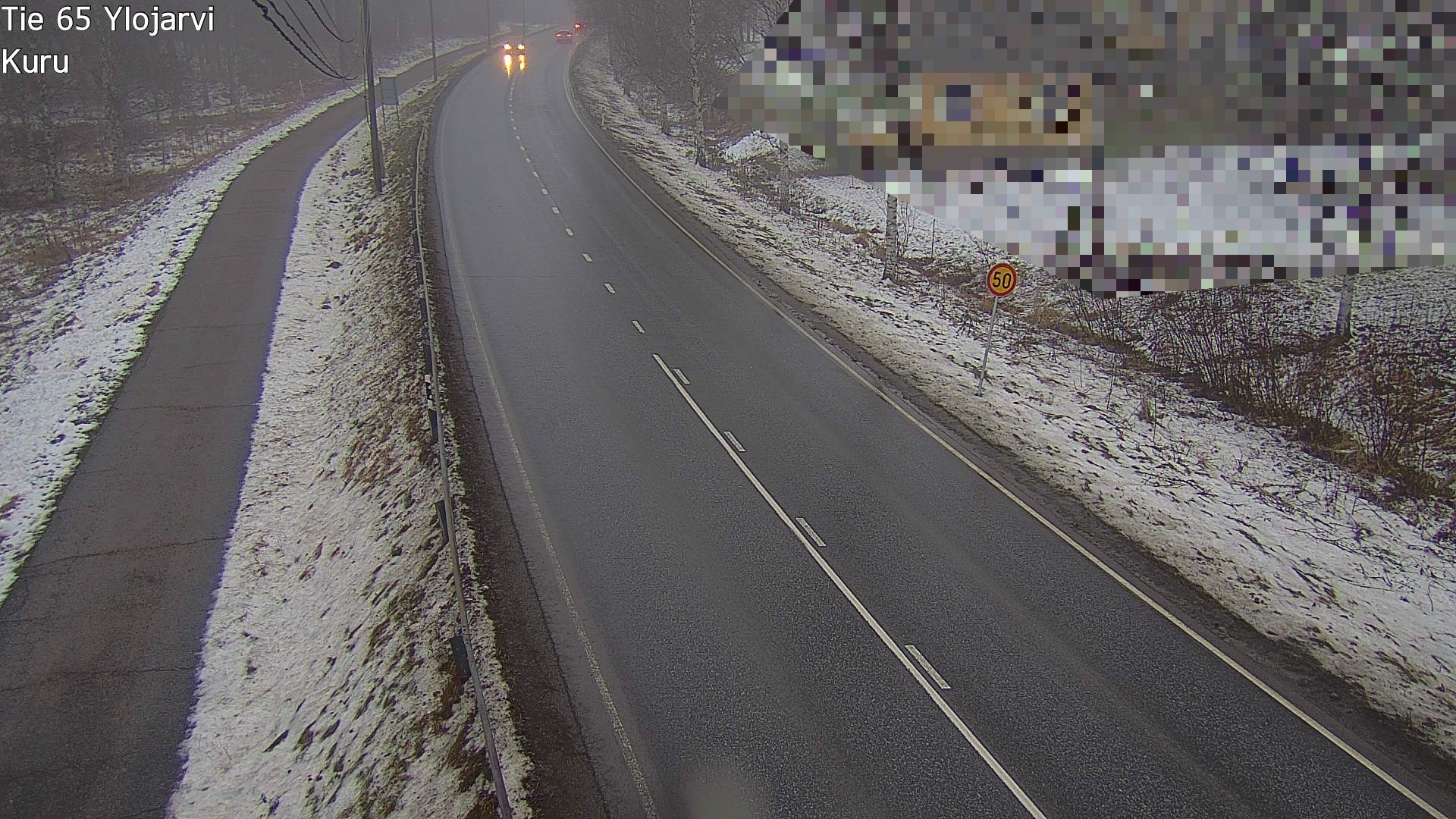 Weather Camera Image Road 65 Ylöjärvi, Kuru, Ylöjärvi, Pirkanmaa