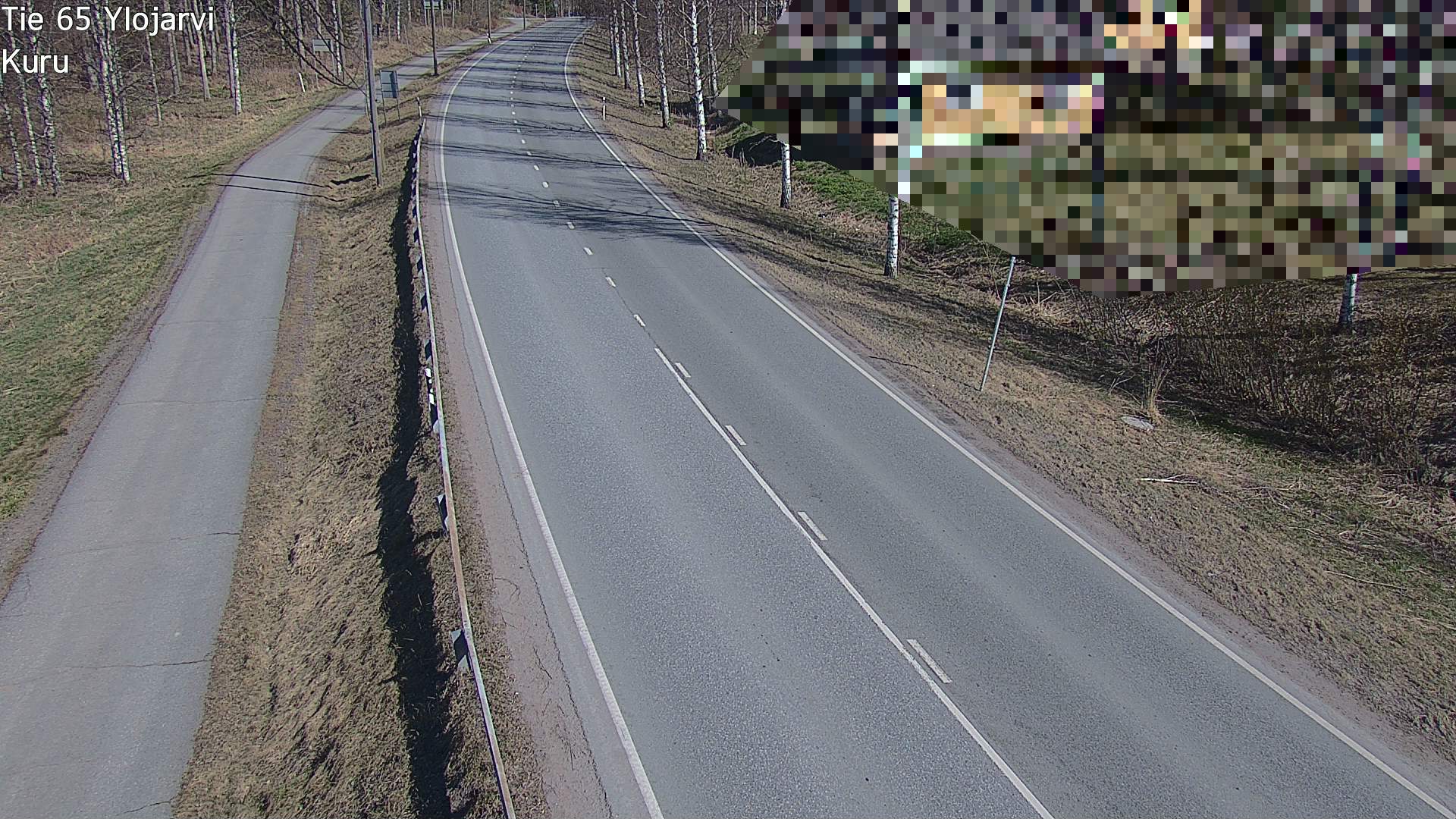 Weather Camera Image Road 65 Ylöjärvi, Kuru, Ylöjärvi, Pirkanmaa