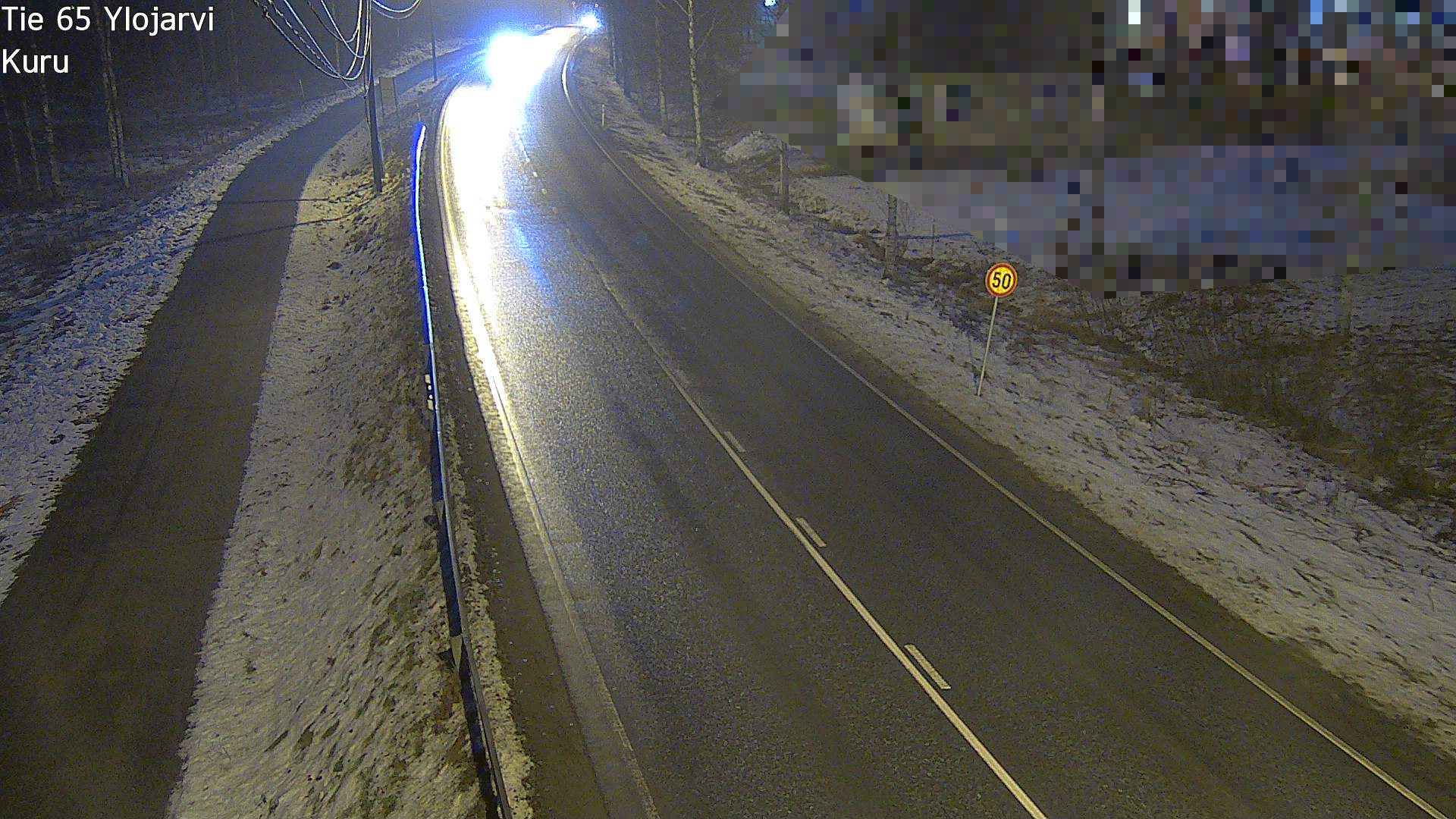 Weather Camera Image Road 65 Ylöjärvi, Kuru, Ylöjärvi, Pirkanmaa