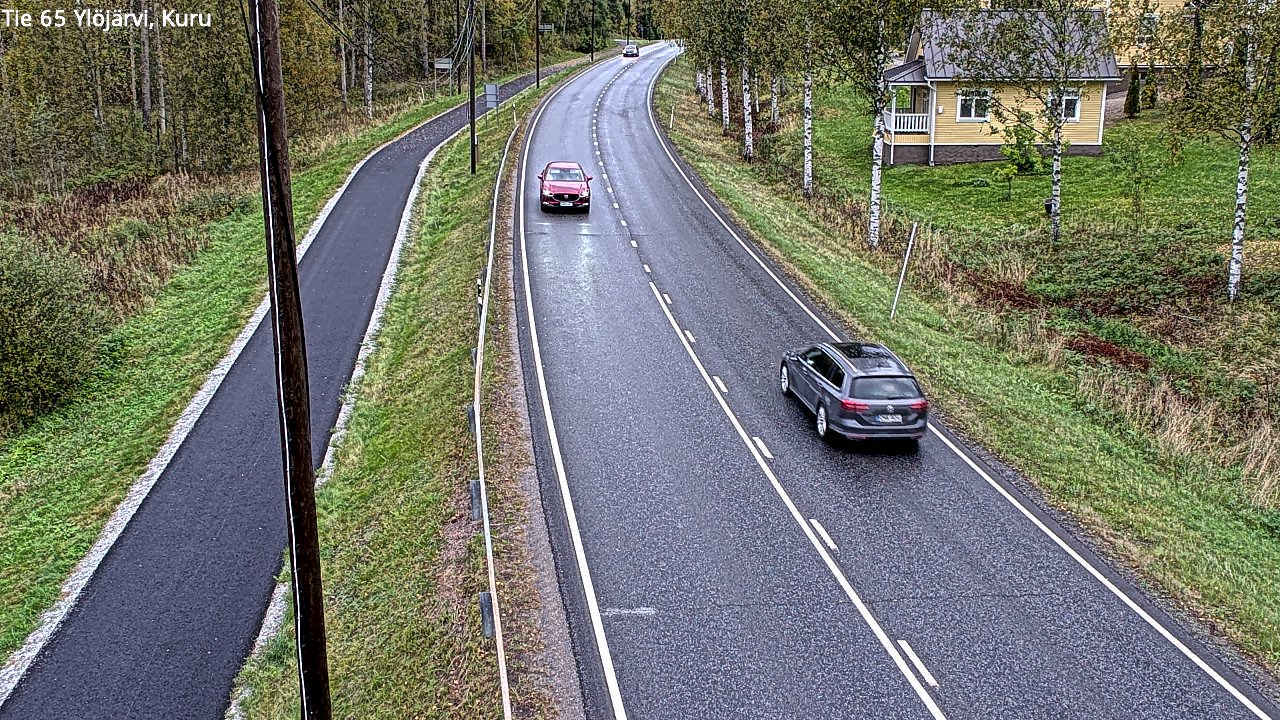 Weather Camera Image Road 65 Ylöjärvi, Kuru, Ylöjärvi, Pirkanmaa