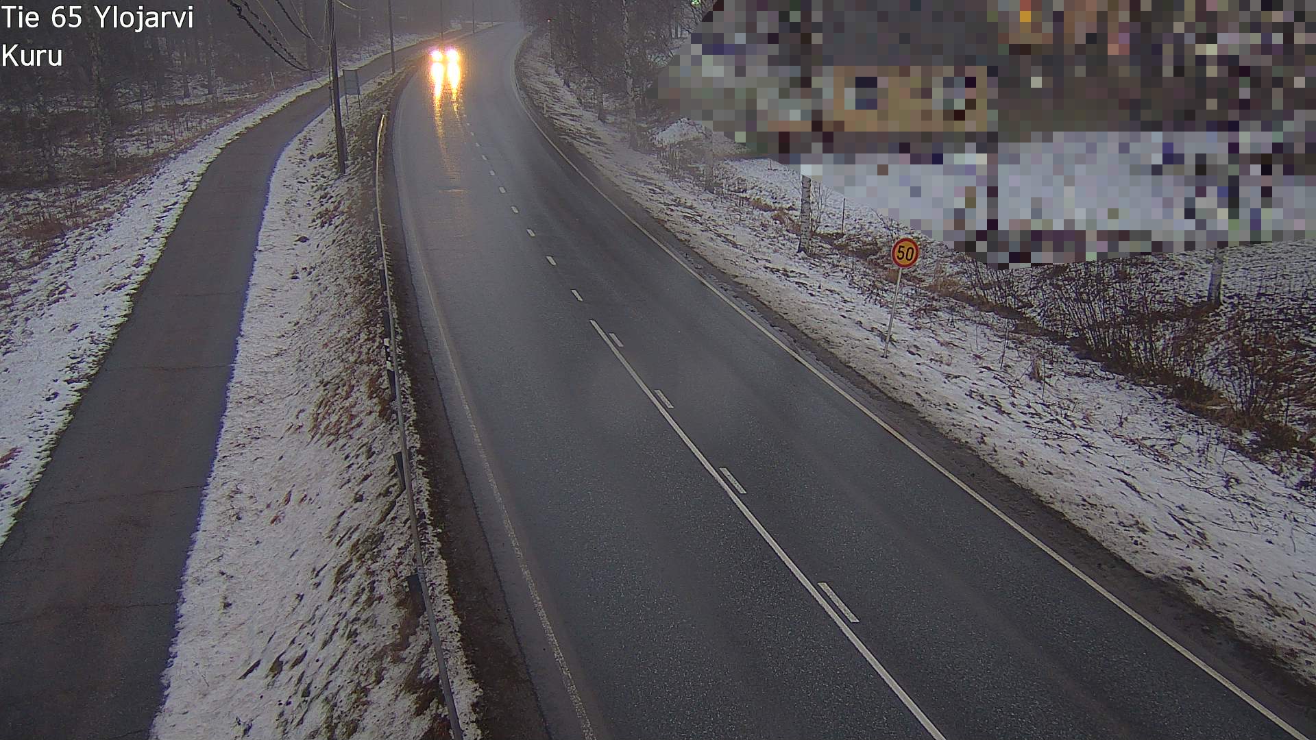 Weather Camera Image Road 65 Ylöjärvi, Kuru, Ylöjärvi, Pirkanmaa