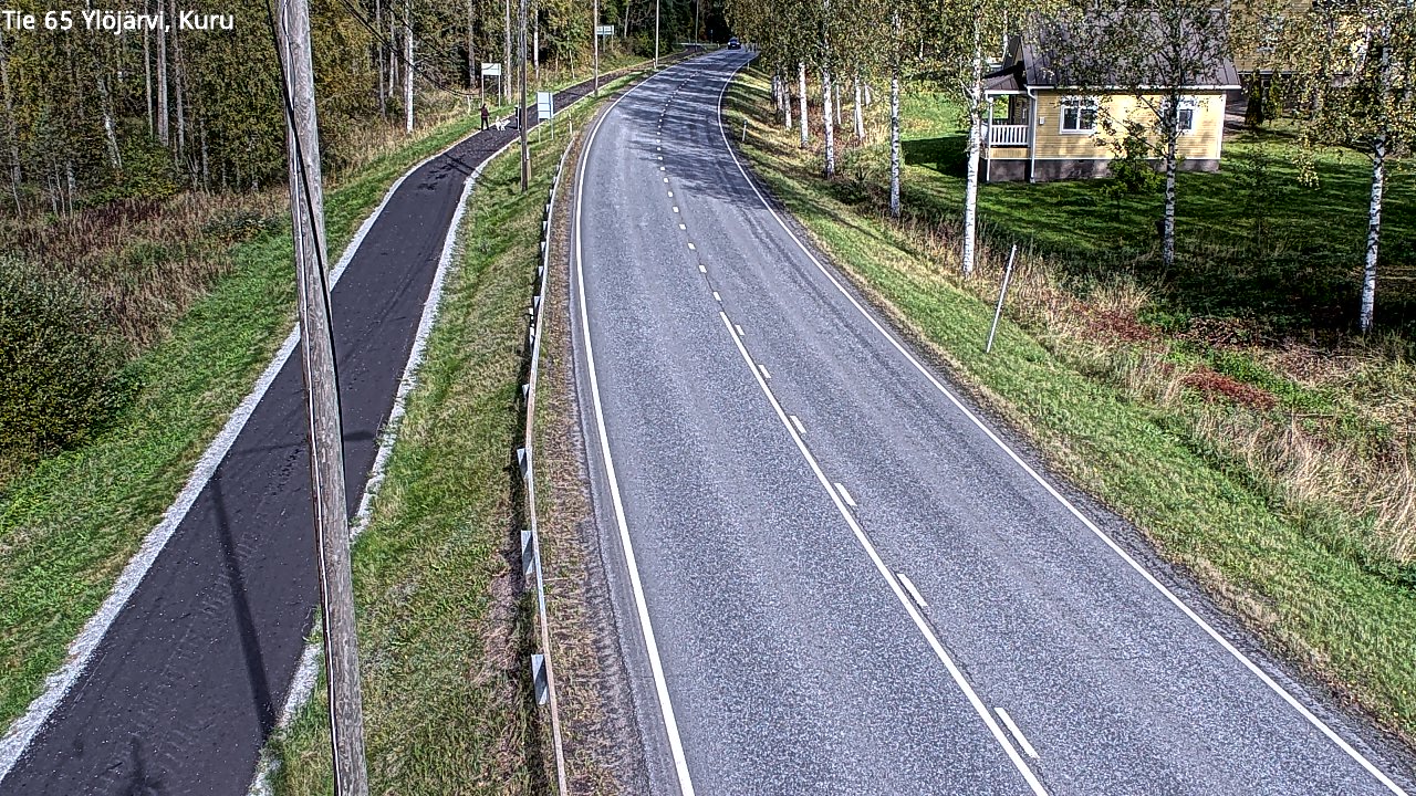 Weather Camera Image Road 65 Ylöjärvi, Kuru, Ylöjärvi, Pirkanmaa