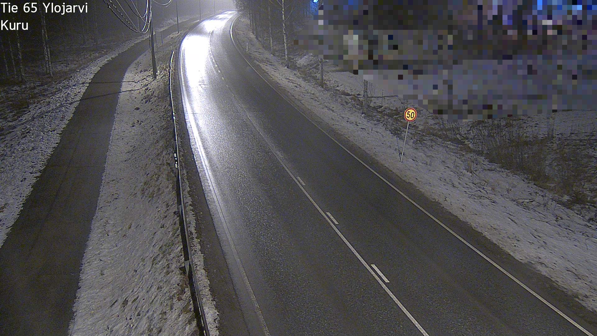 Weather Camera Image Road 65 Ylöjärvi, Kuru, Ylöjärvi, Pirkanmaa