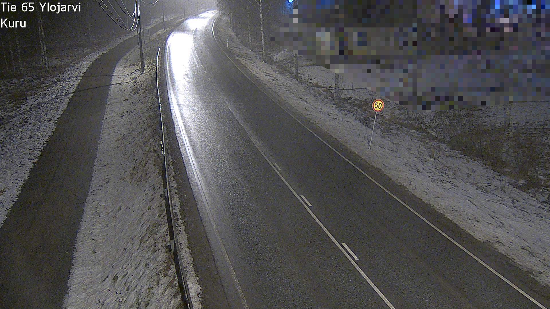 Weather Camera Image Road 65 Ylöjärvi, Kuru, Ylöjärvi, Pirkanmaa