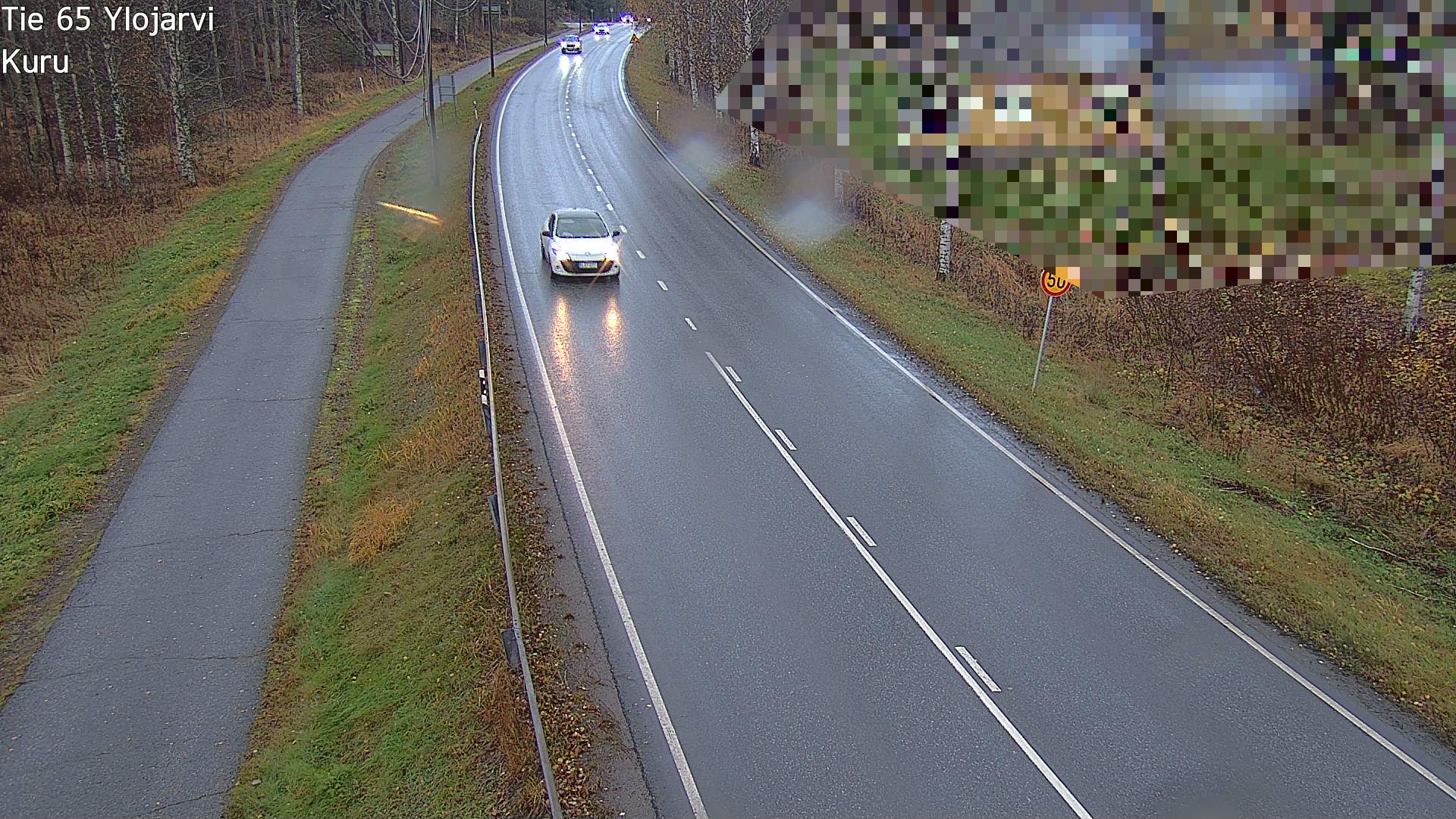 Weather Camera Image Väg 65 Ylöjärvi, Kuru, Ylöjärvi, Pirkanmaa