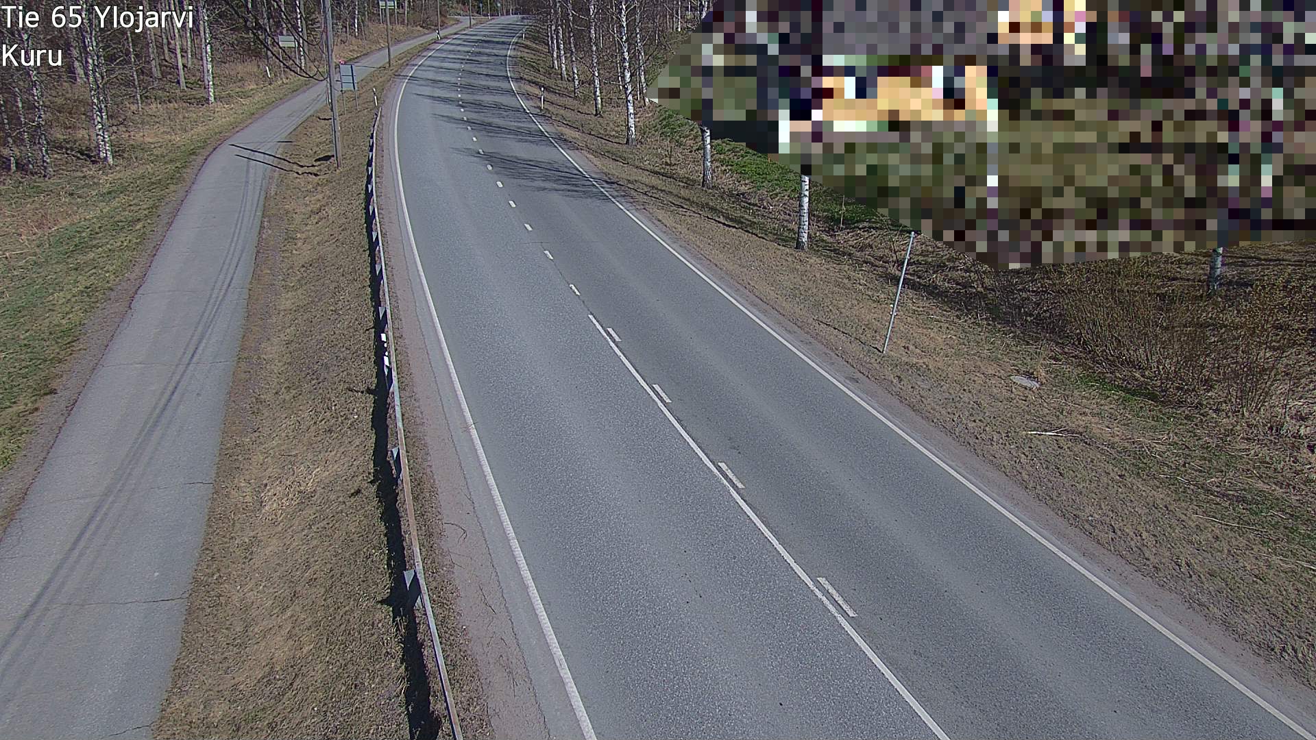 Weather Camera Image Road 65 Ylöjärvi, Kuru, Ylöjärvi, Pirkanmaa