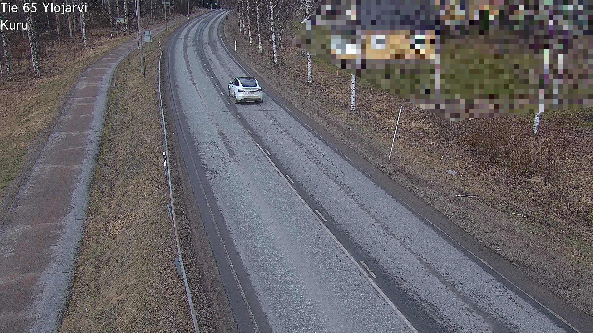 Weather Camera Image Road 65 Ylöjärvi, Kuru, Ylöjärvi, Pirkanmaa