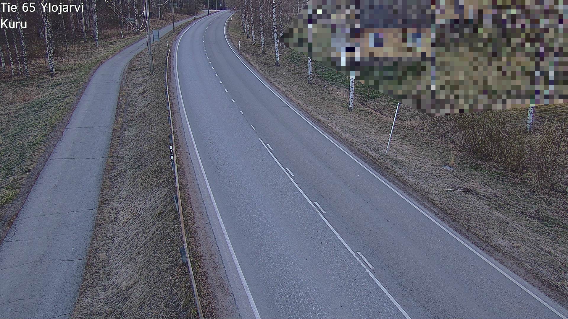 Weather Camera Image Road 65 Ylöjärvi, Kuru, Ylöjärvi, Pirkanmaa