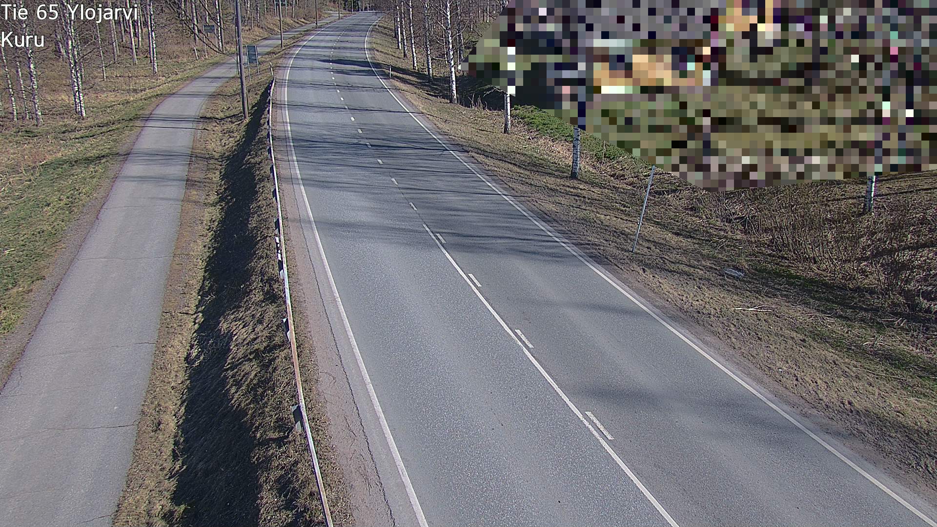 Weather Camera Image Road 65 Ylöjärvi, Kuru, Ylöjärvi, Pirkanmaa