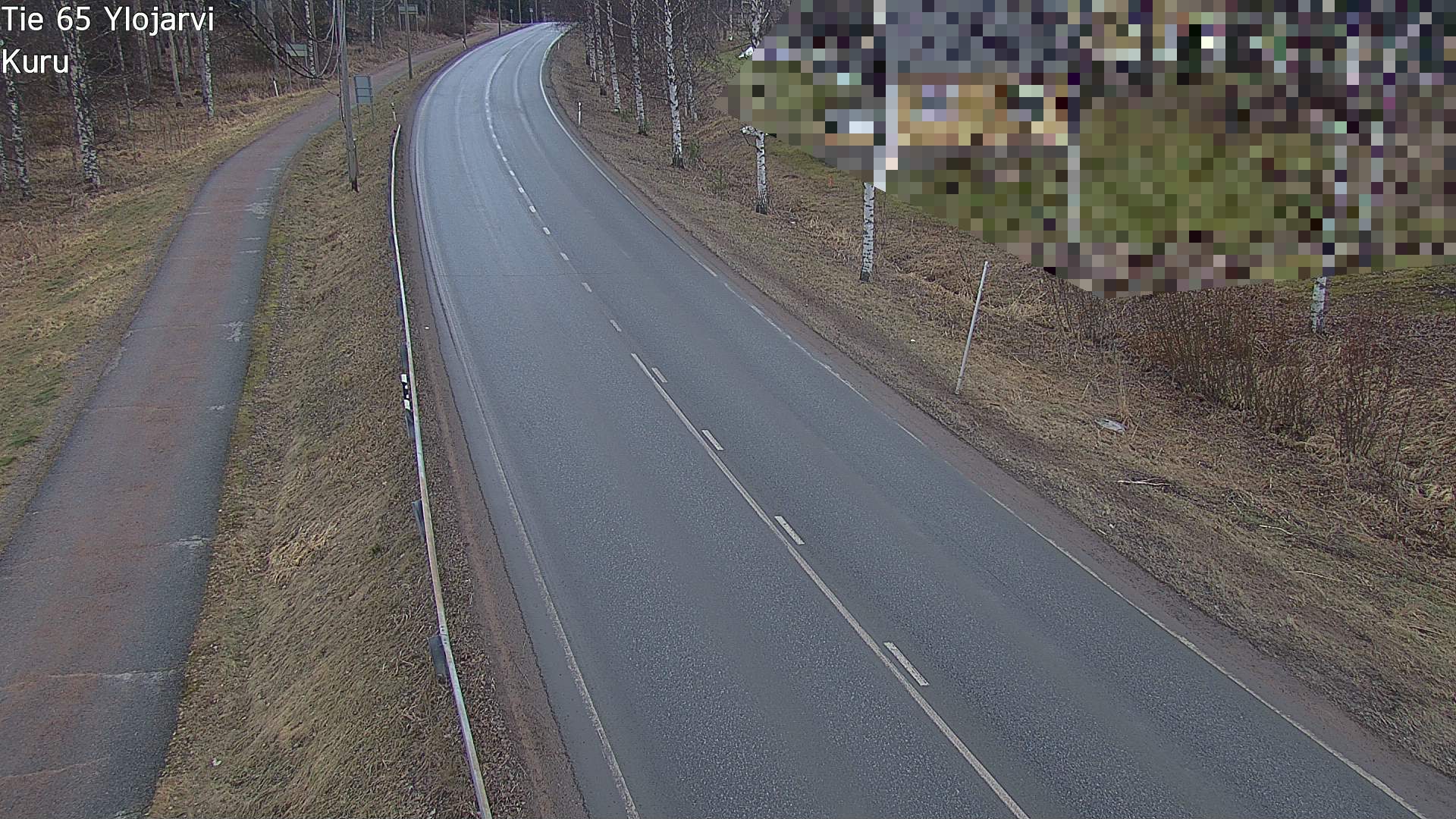 Weather Camera Image Road 65 Ylöjärvi, Kuru, Ylöjärvi, Pirkanmaa