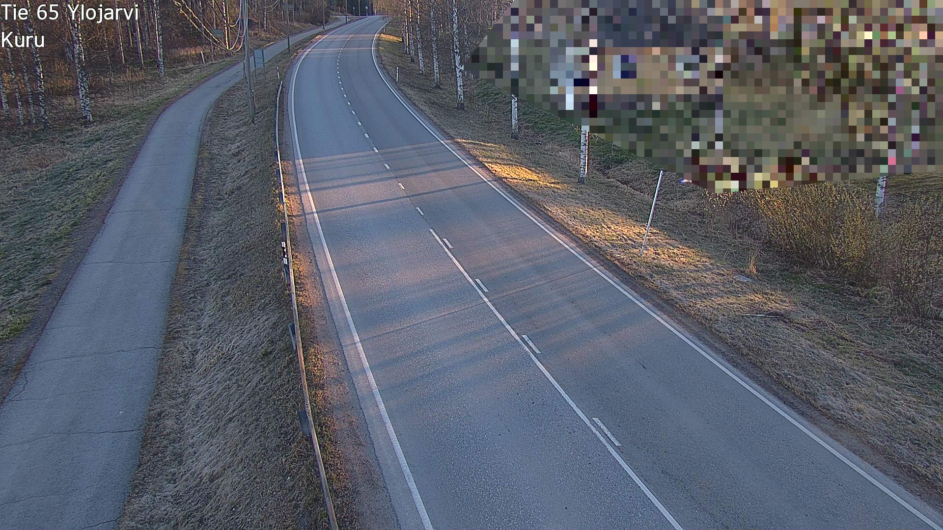Weather Camera Image Road 65 Ylöjärvi, Kuru, Ylöjärvi, Pirkanmaa