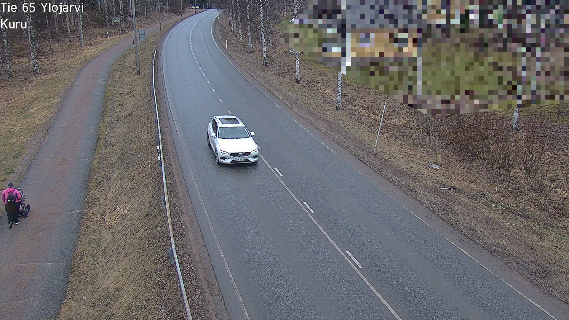 Weather Camera Image Road 65 Ylöjärvi, Kuru, Ylöjärvi, Pirkanmaa
