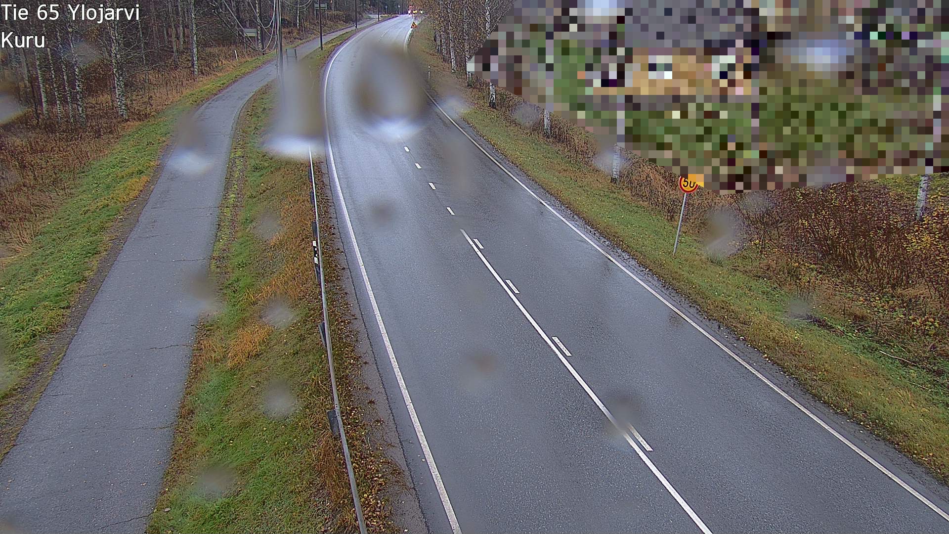 Weather Camera Image Väg 65 Ylöjärvi, Kuru, Ylöjärvi, Pirkanmaa