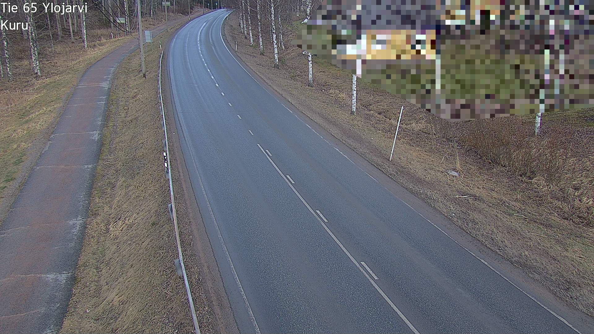Weather Camera Image Road 65 Ylöjärvi, Kuru, Ylöjärvi, Pirkanmaa