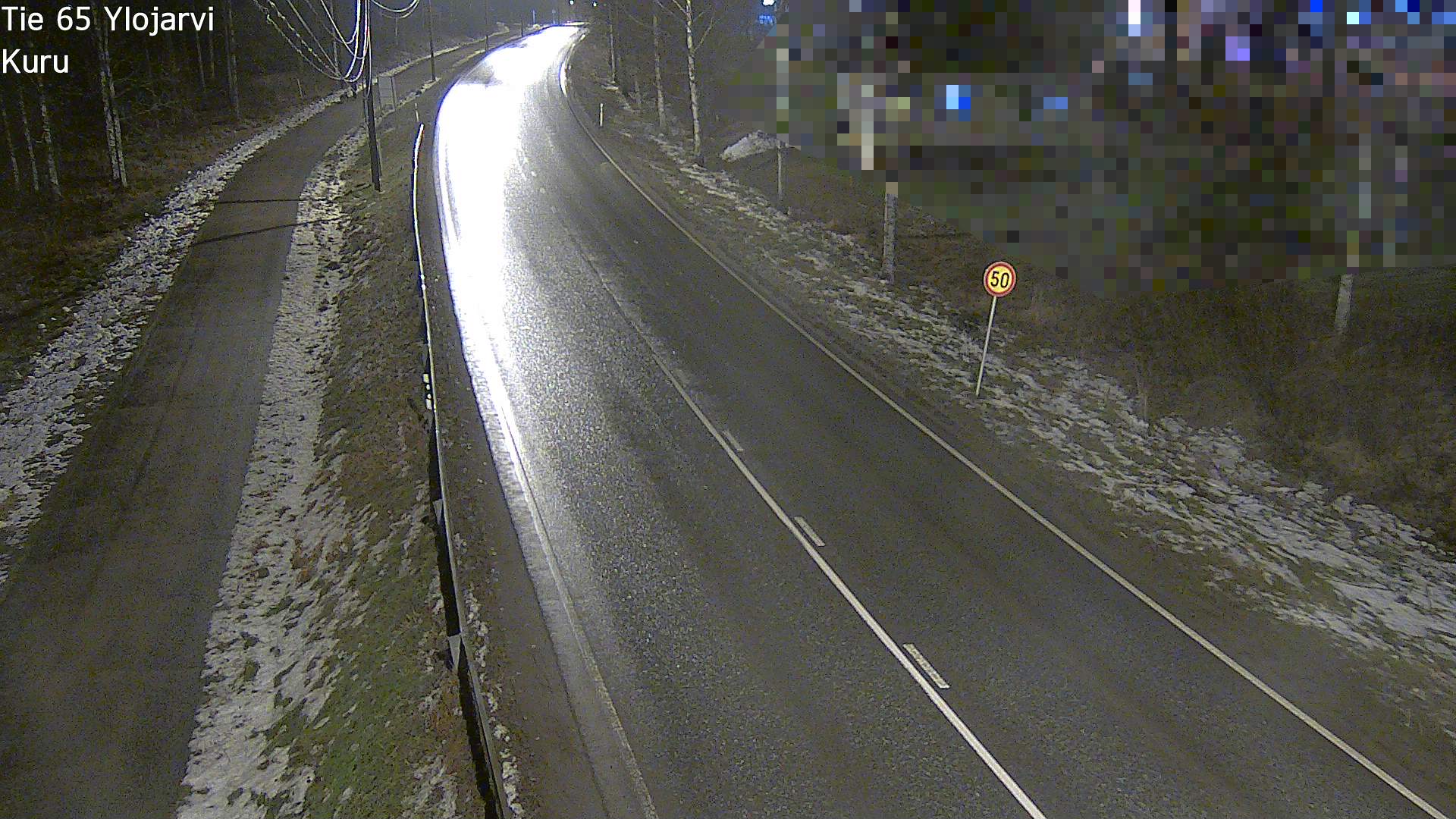Weather Camera Image Väg 65 Ylöjärvi, Kuru, Ylöjärvi, Pirkanmaa