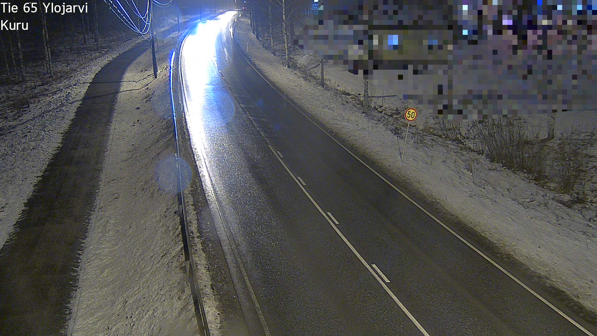 Weather Camera Image Road 65 Ylöjärvi, Kuru, Ylöjärvi, Pirkanmaa