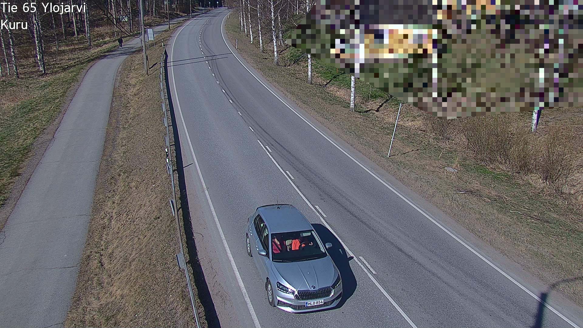 Weather Camera Image Road 65 Ylöjärvi, Kuru, Ylöjärvi, Pirkanmaa