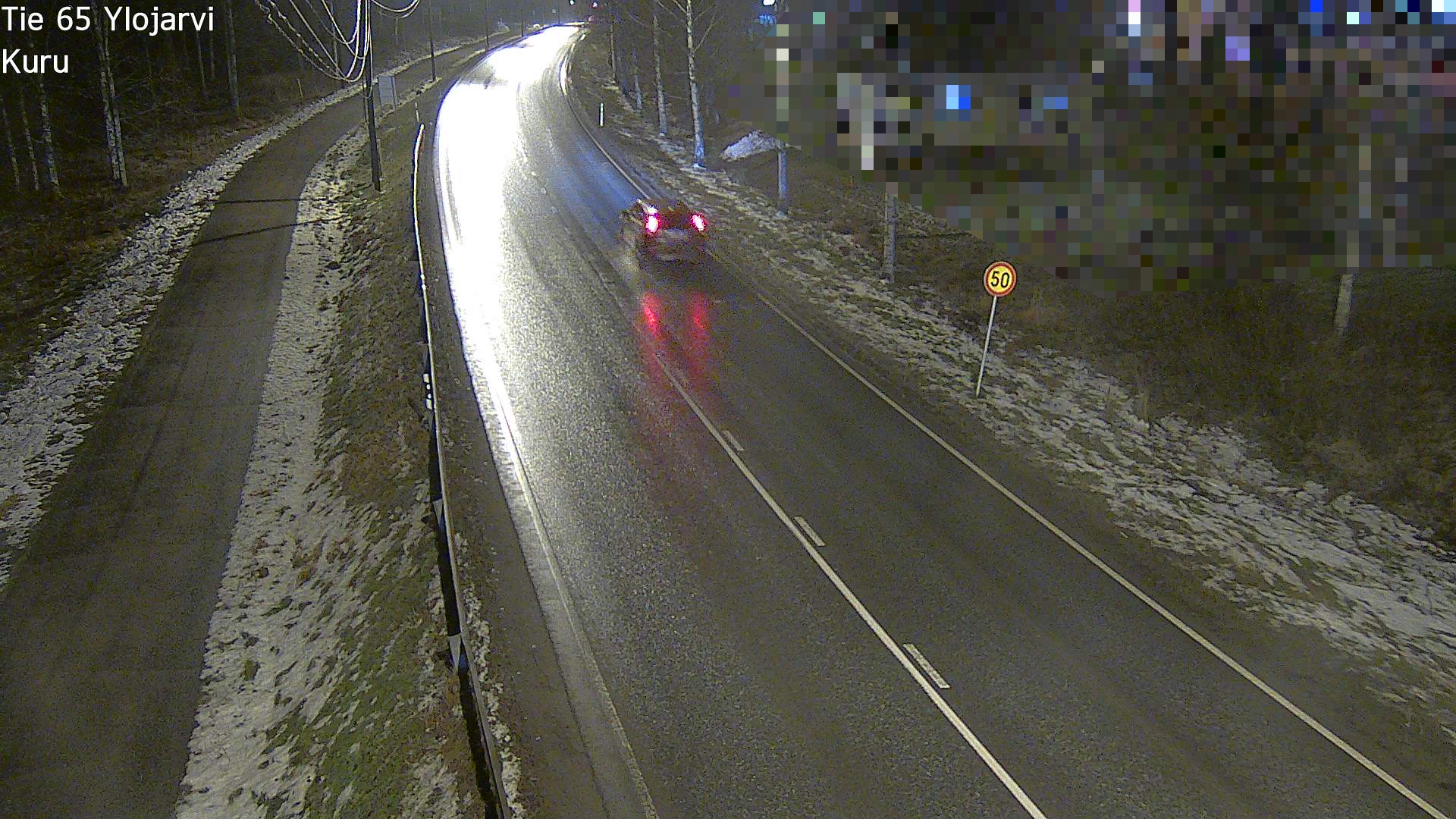 Weather Camera Image Väg 65 Ylöjärvi, Kuru, Ylöjärvi, Pirkanmaa