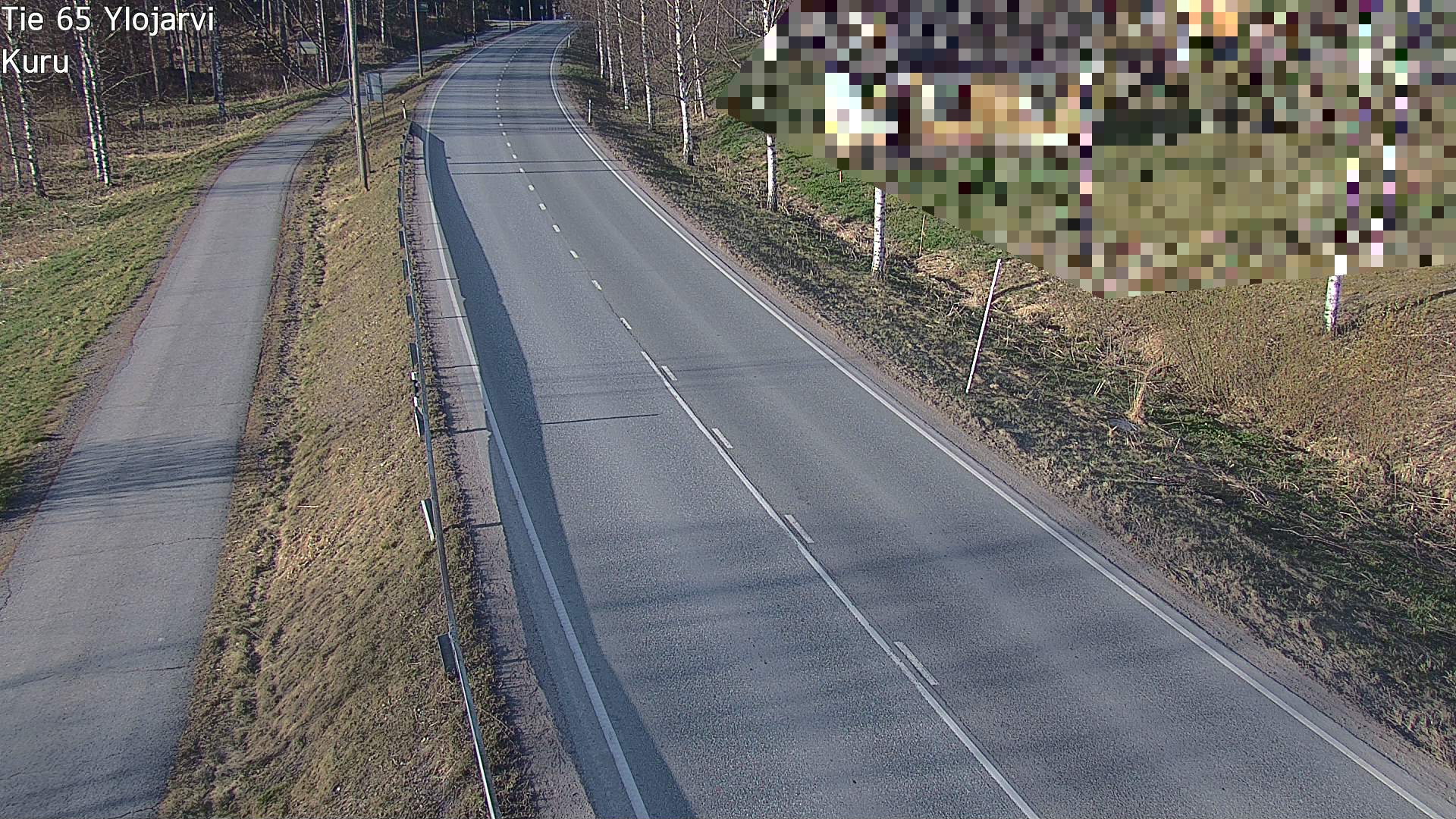 Weather Camera Image Road 65 Ylöjärvi, Kuru, Ylöjärvi, Pirkanmaa