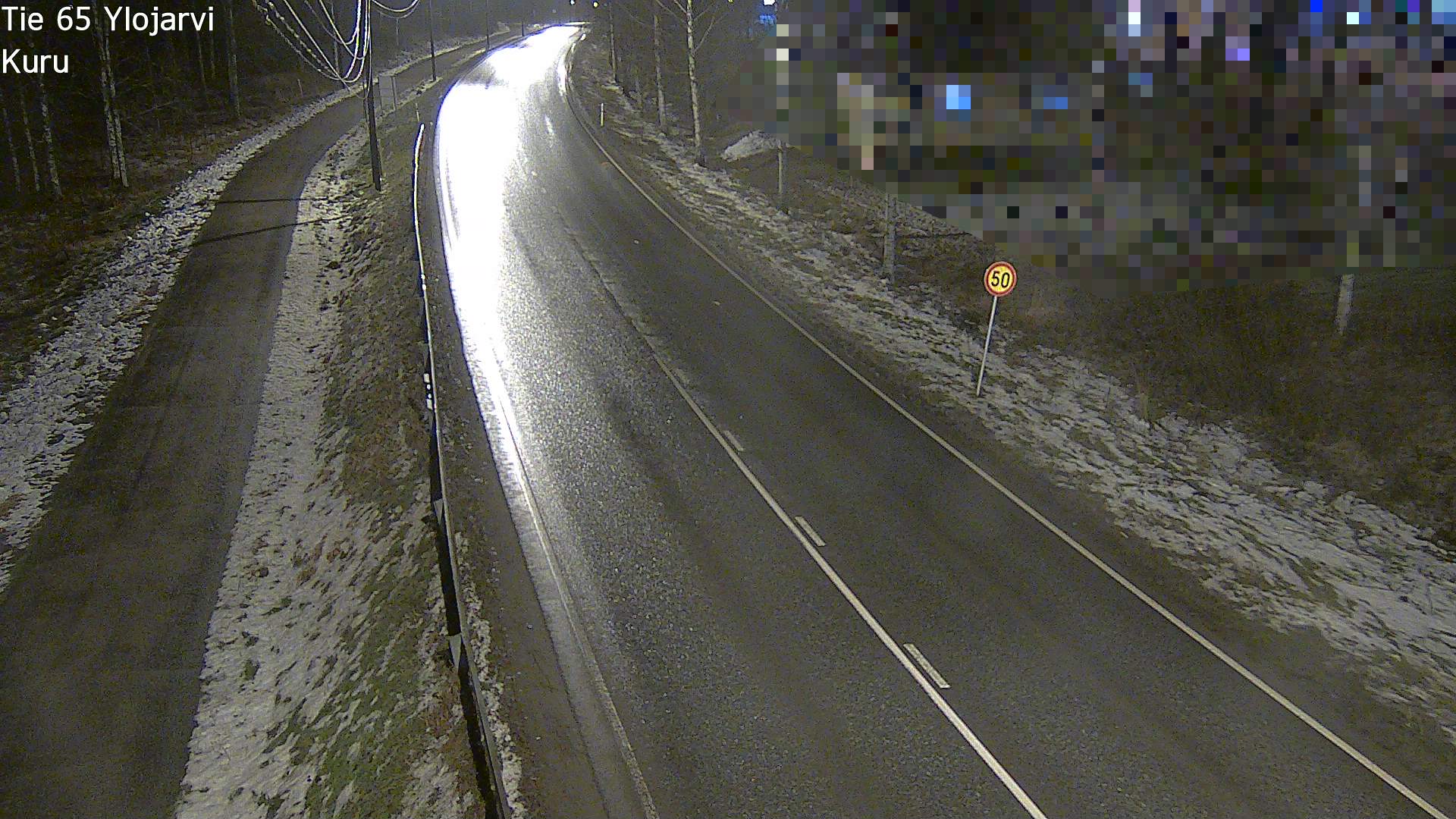 Weather Camera Image Väg 65 Ylöjärvi, Kuru, Ylöjärvi, Pirkanmaa